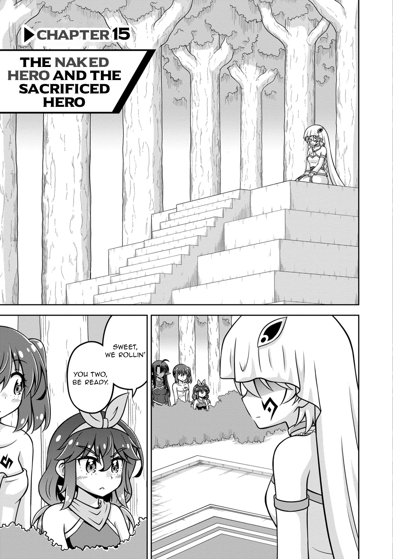 Isekai de Zenra Yuusha to Yobanaide Chapter 15 page 1 - 