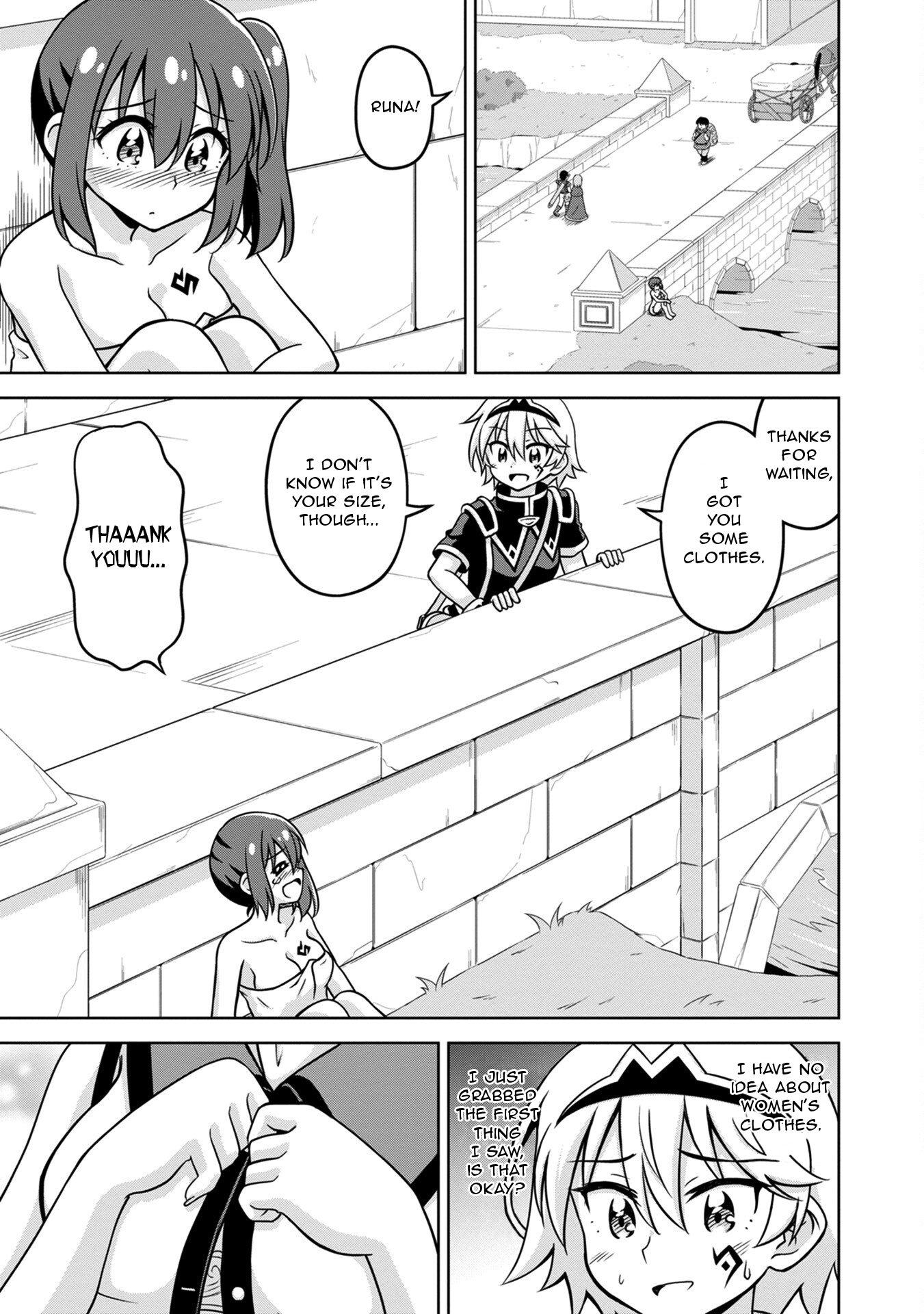 Isekai de Zenra Yuusha to Yobanaide Chapter 3 page 1 - 