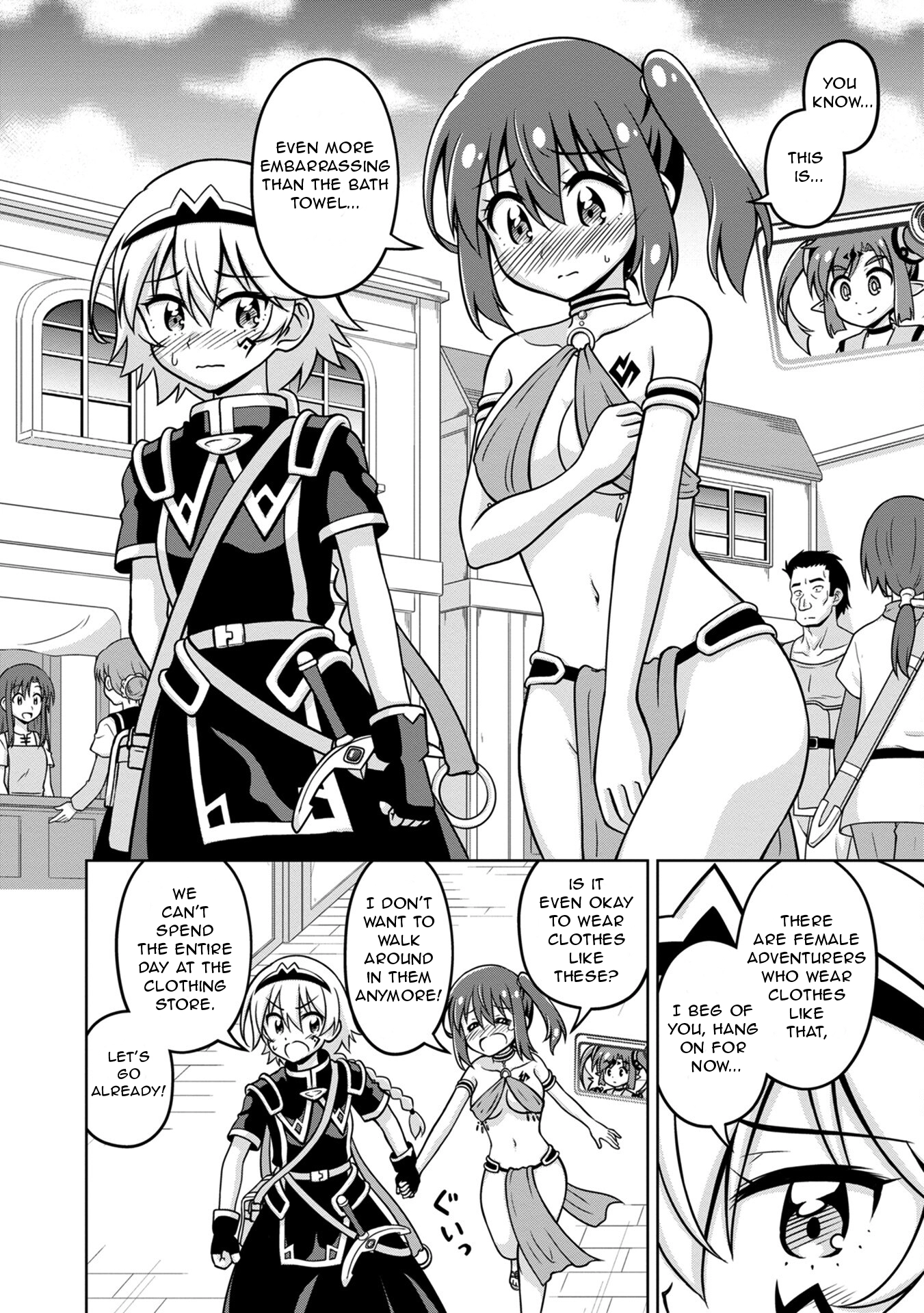 Isekai de Zenra Yuusha to Yobanaide Chapter 3 page 14 - 