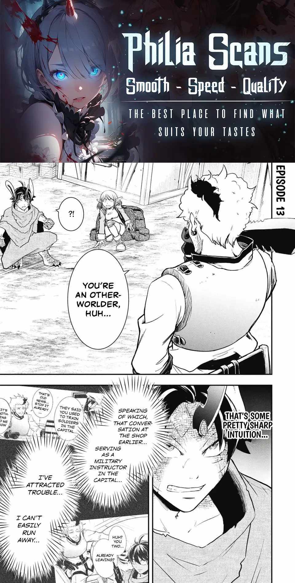 Isekai Demon Eater  I Became a Monster Eating Hero and Rebelled Against the Kingdom That Abandoned Me Chapter 13 page 1 - 