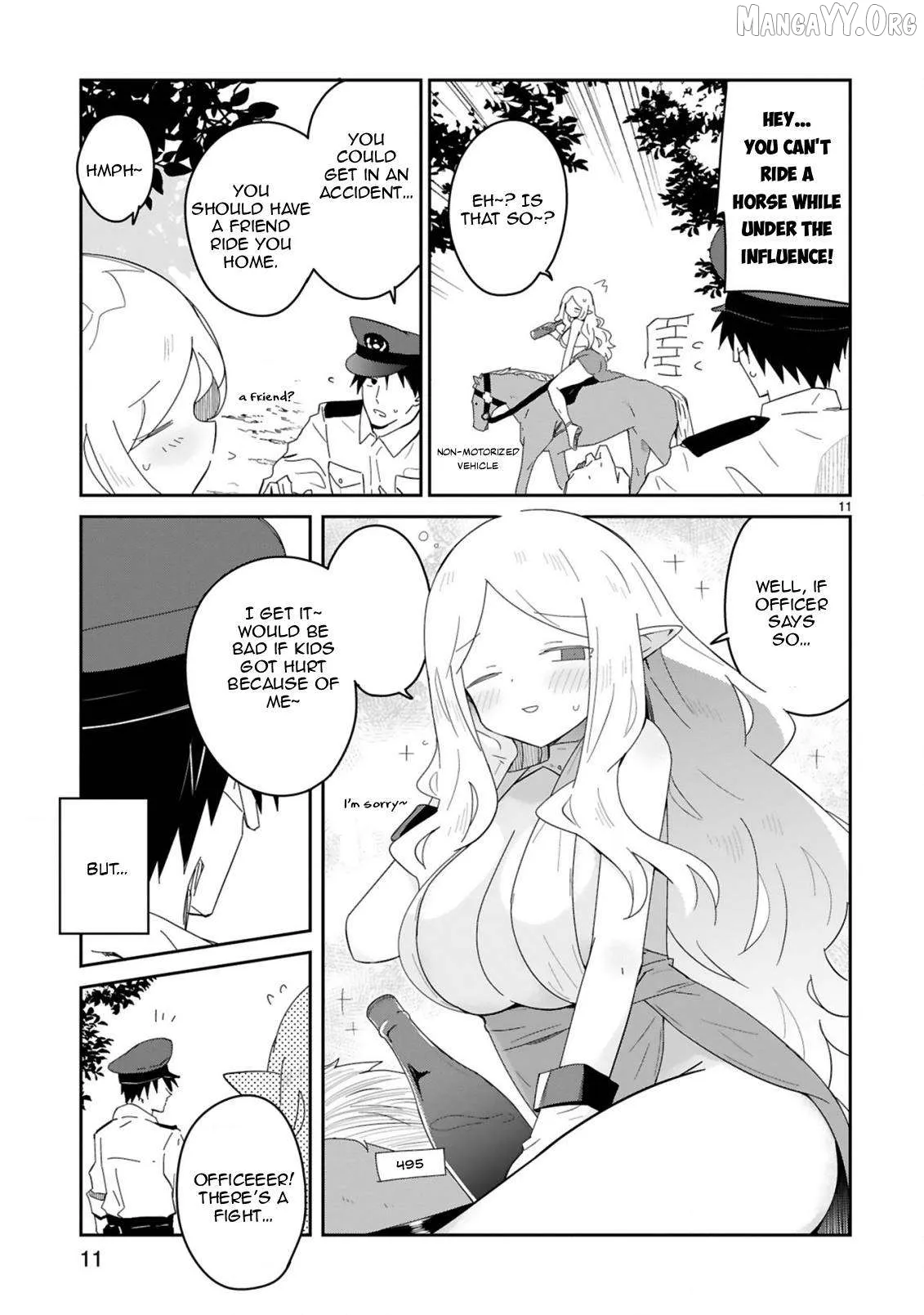 Isekai Elf Mura no Omawari-san Chapter 1 page 11 - 