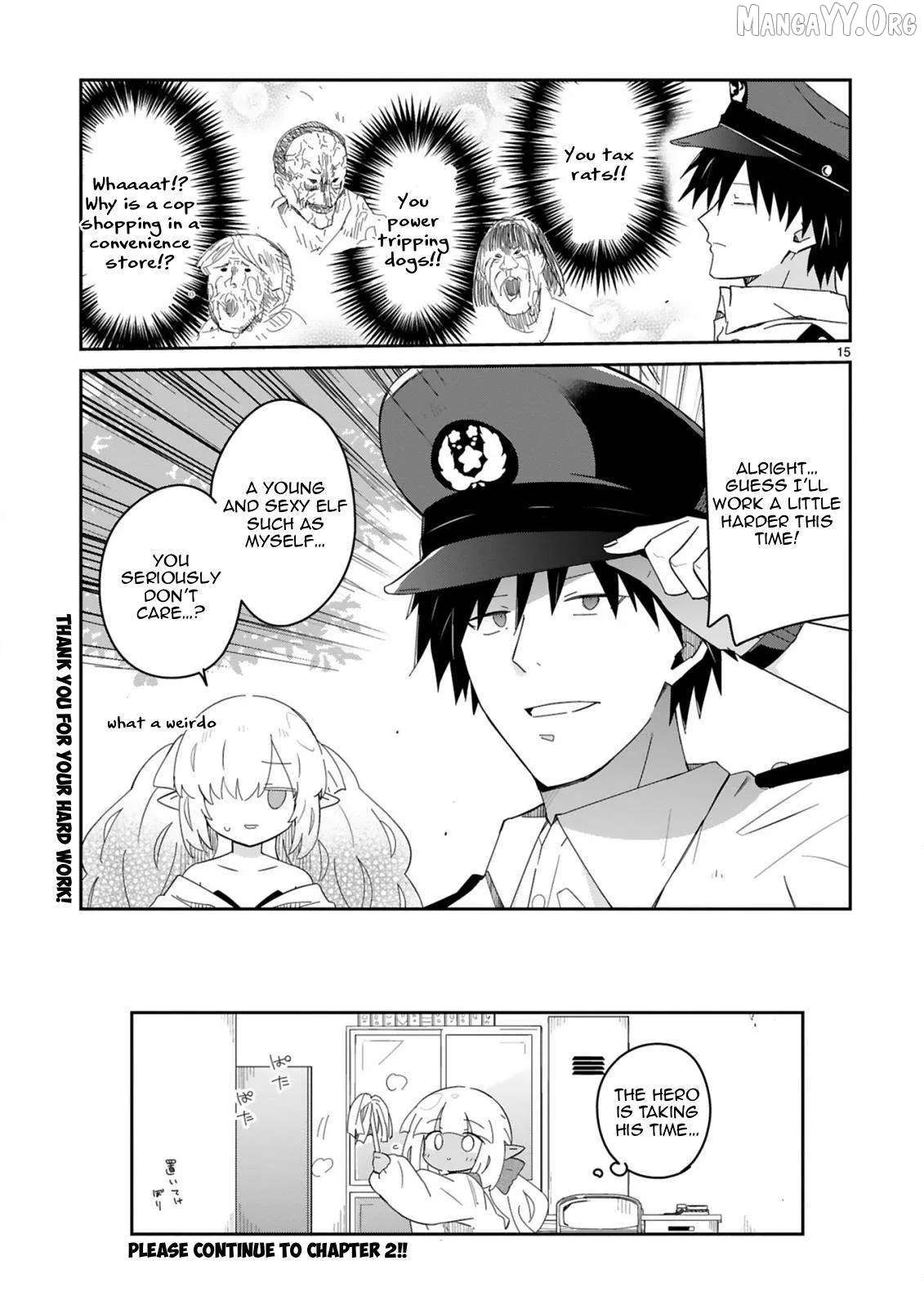 Isekai Elf Mura no Omawari-san Chapter 1 page 15 - 