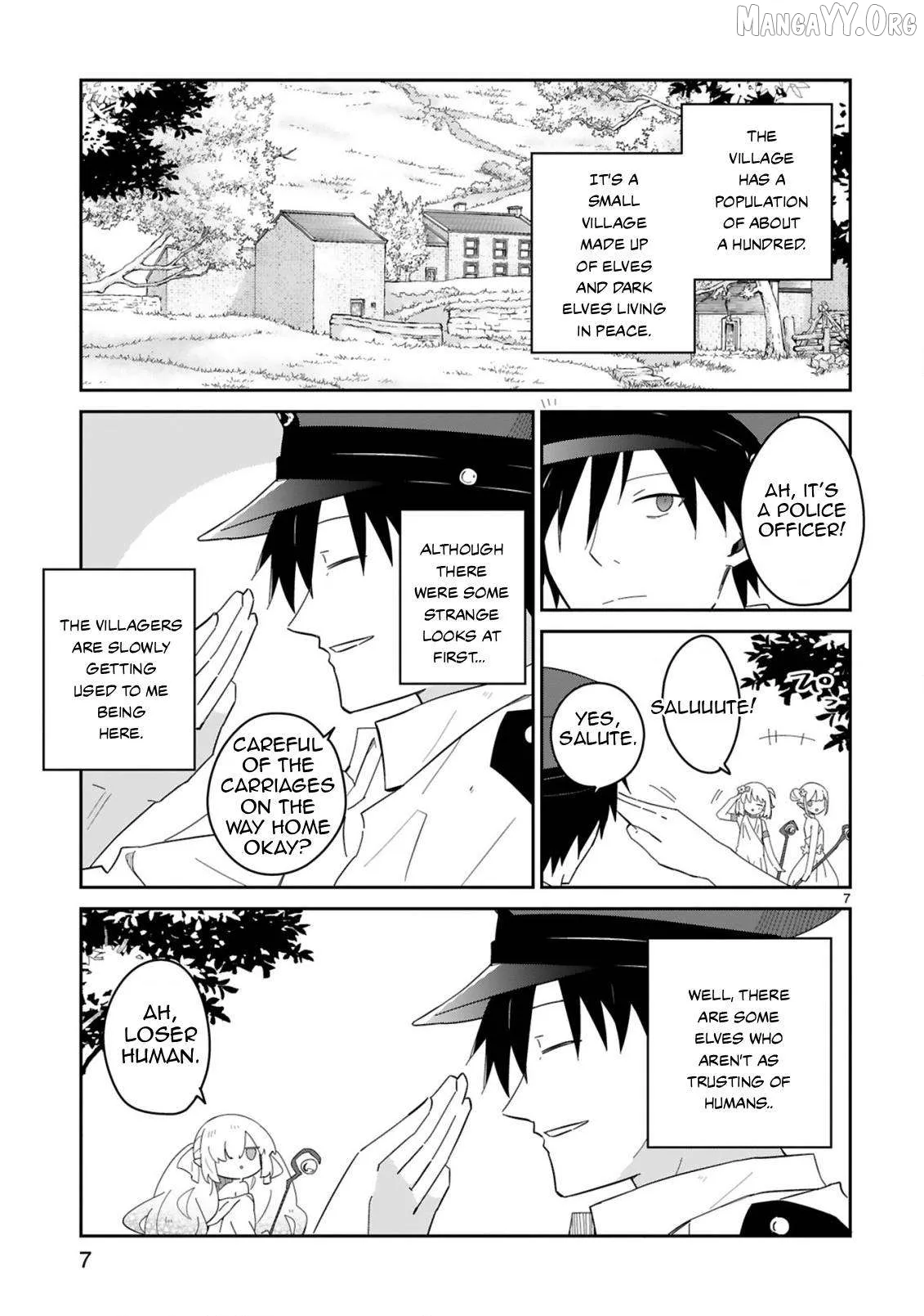 Isekai Elf Mura no Omawari-san Chapter 1 page 7 - 