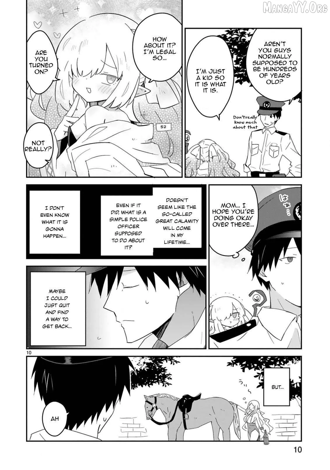 Isekai Elf Mura no Omawari-san Chapter 1 page 10 - 