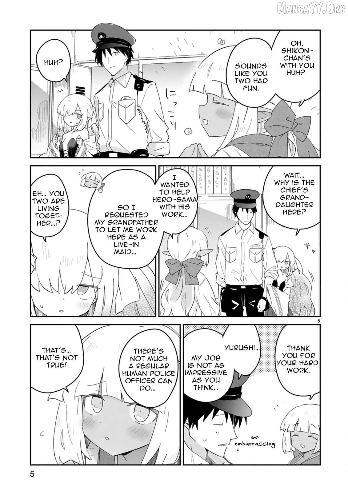 Isekai Elf Mura no Omawari-san Chapter 2 page 5 - 