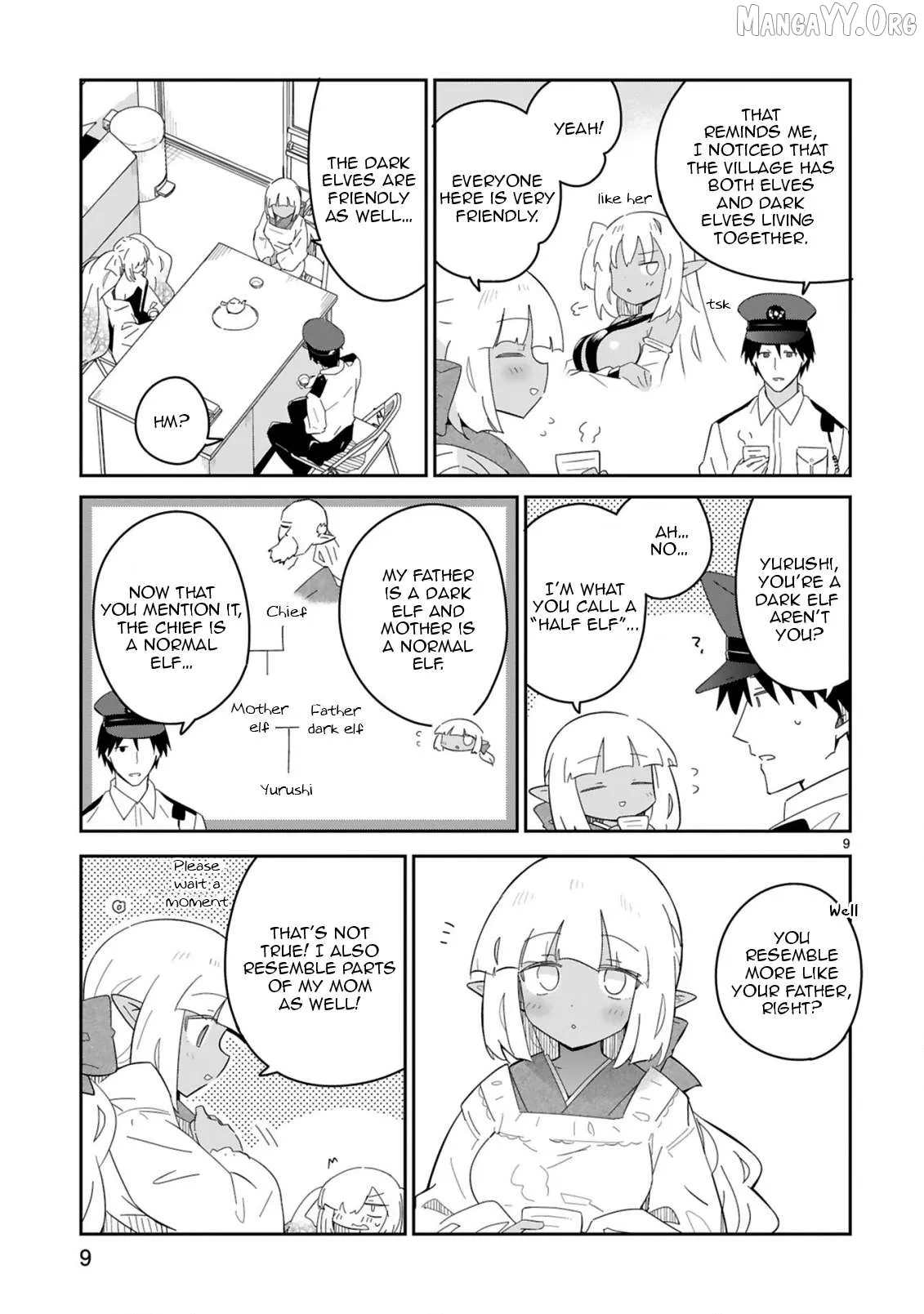 Isekai Elf Mura no Omawari-san Chapter 2 page 9 - 