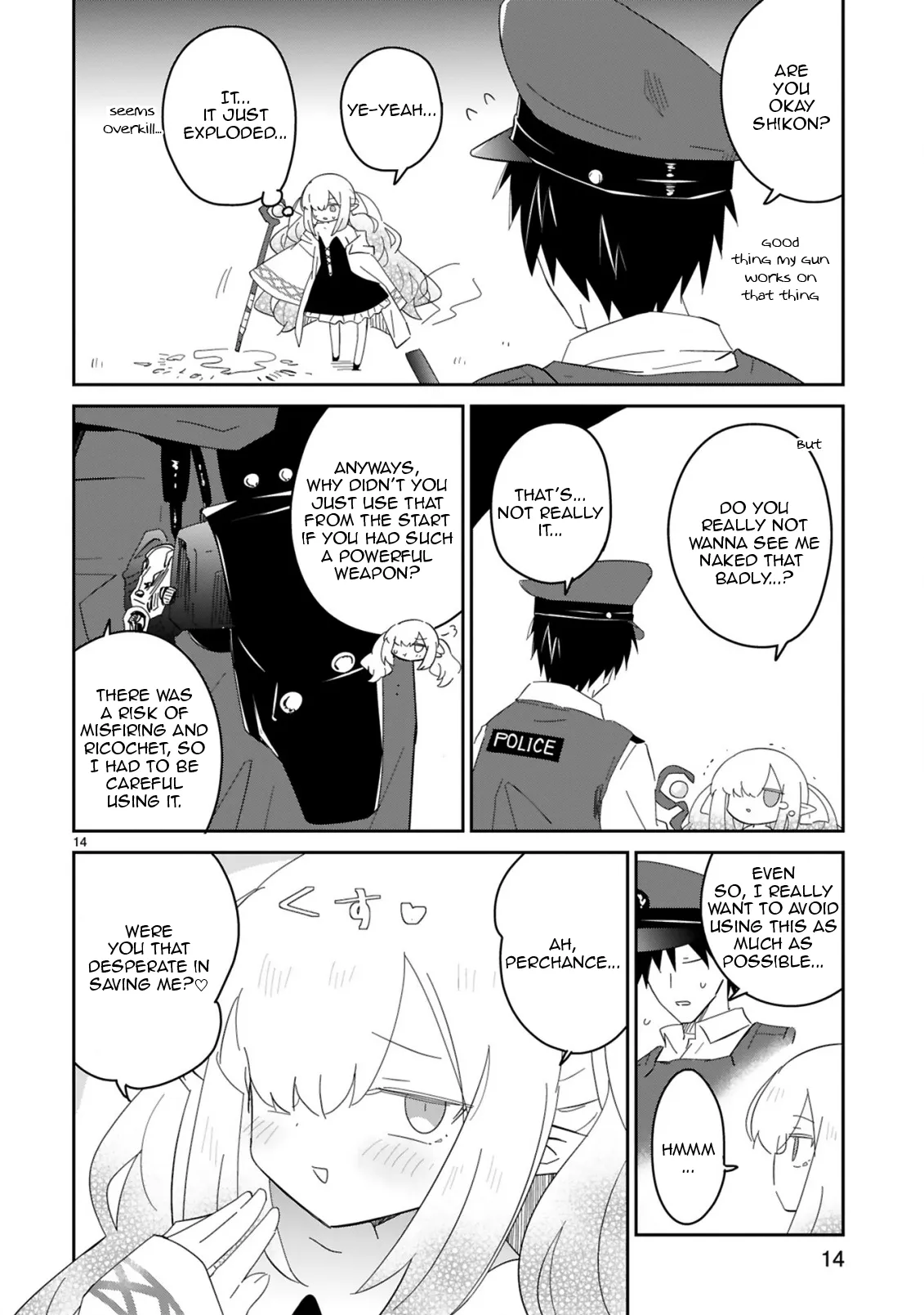 Isekai Elf Mura no Omawari-san Chapter 3 page 14 - 