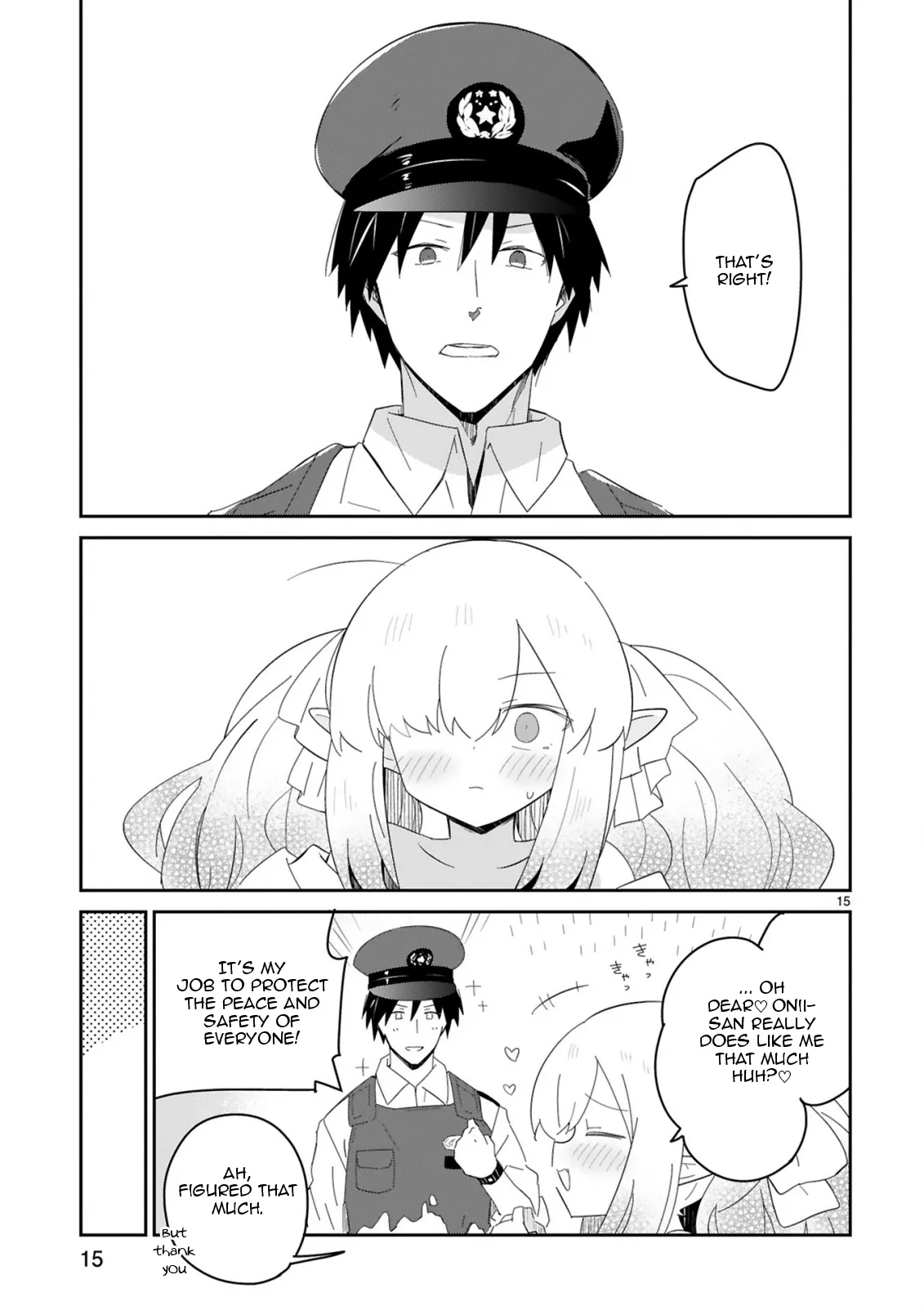 Isekai Elf Mura no Omawari-san Chapter 3 page 15 - 