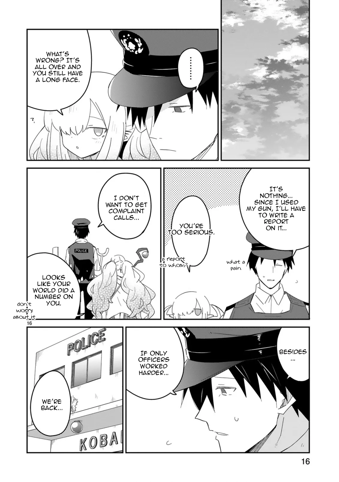 Isekai Elf Mura no Omawari-san Chapter 3 page 16 - 