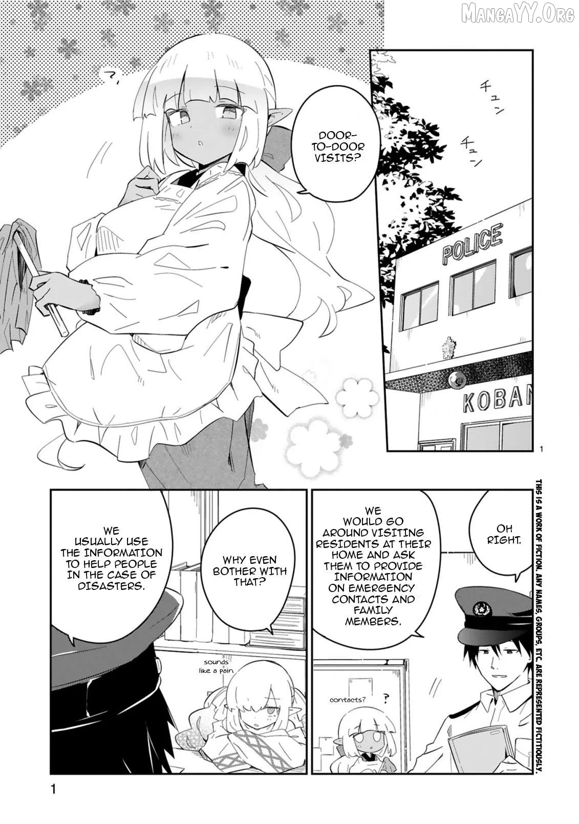 Isekai Elf Mura no Omawari-san Chapter 4 page 1 - 