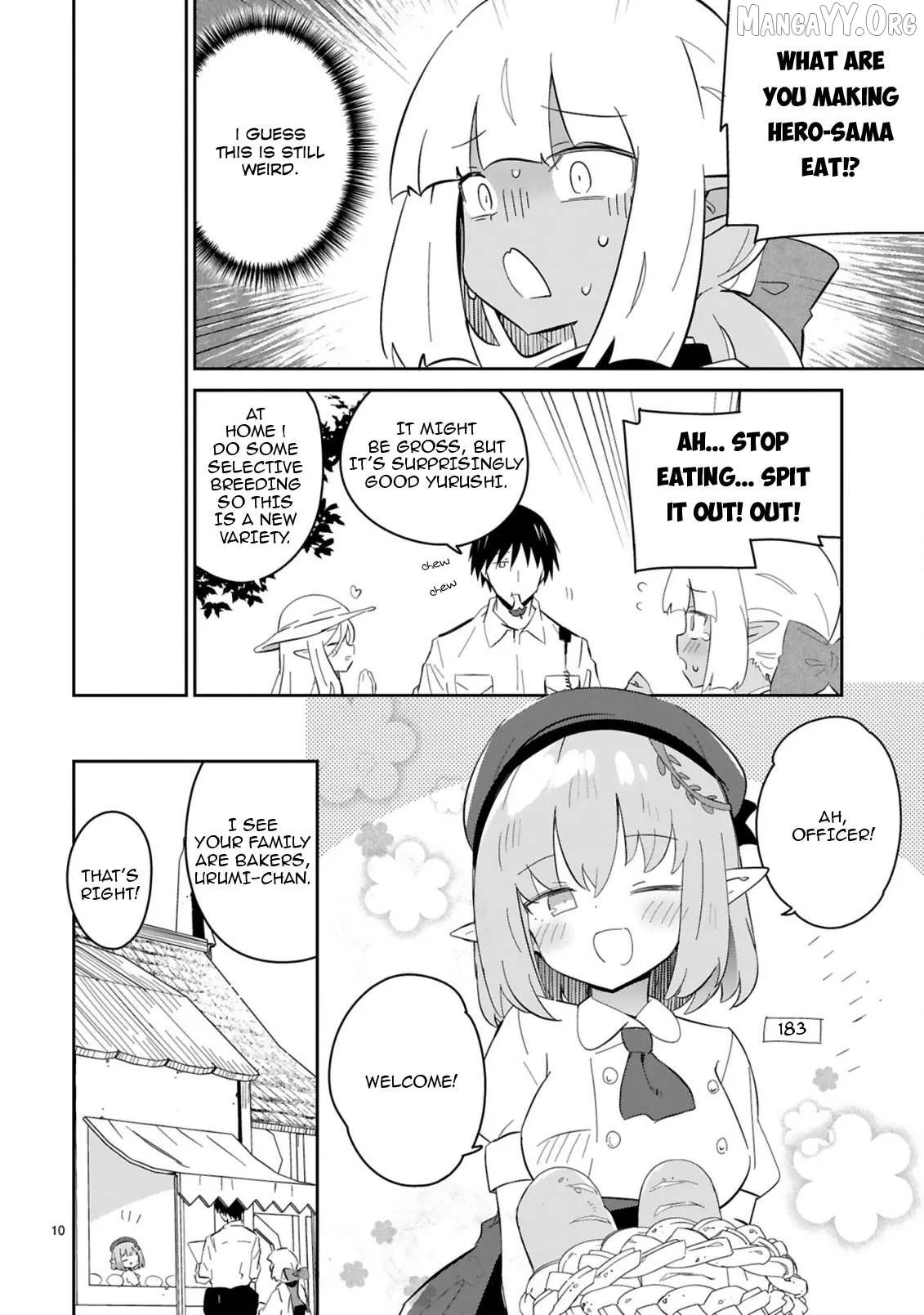 Isekai Elf Mura no Omawari-san Chapter 4 page 10 - 