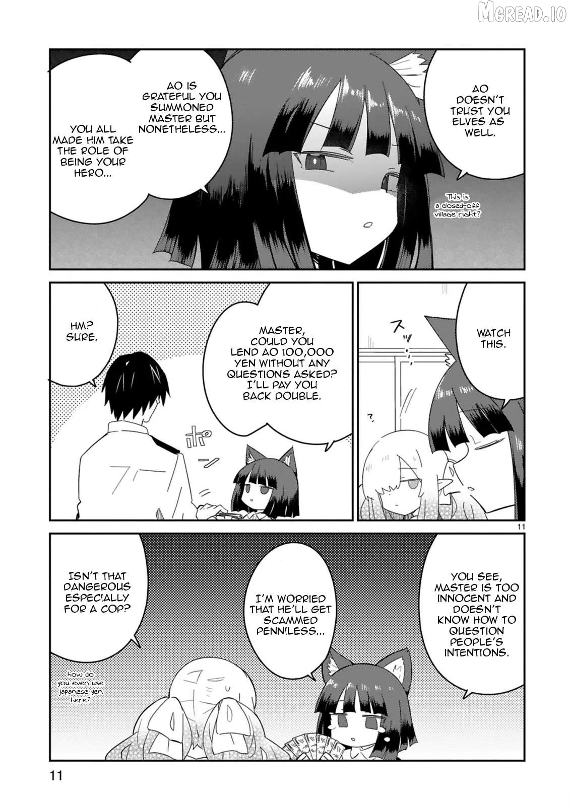 Isekai Elf Mura no Omawari-san Chapter 5 page 11 - 