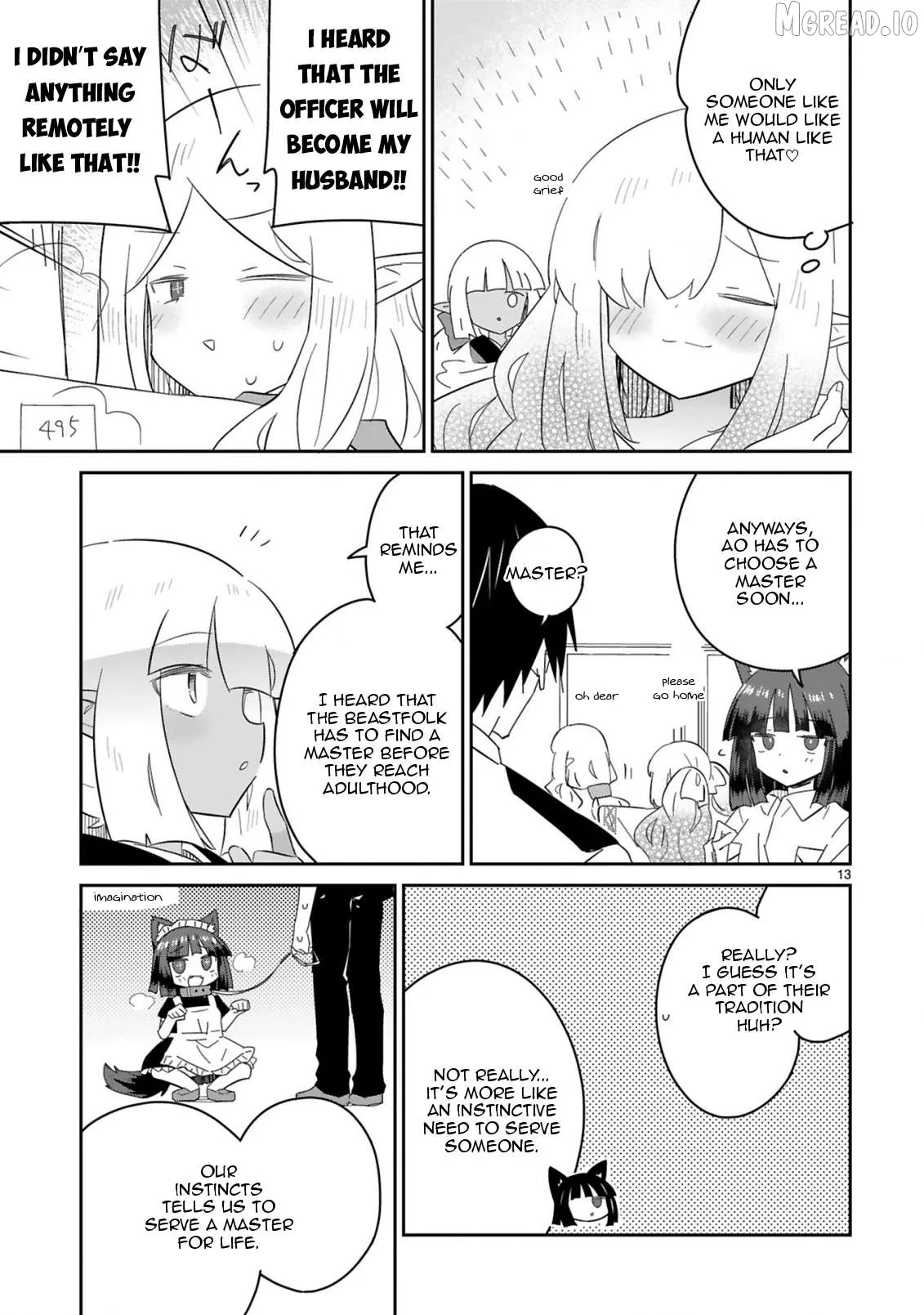 Isekai Elf Mura no Omawari-san Chapter 5 page 13 - 