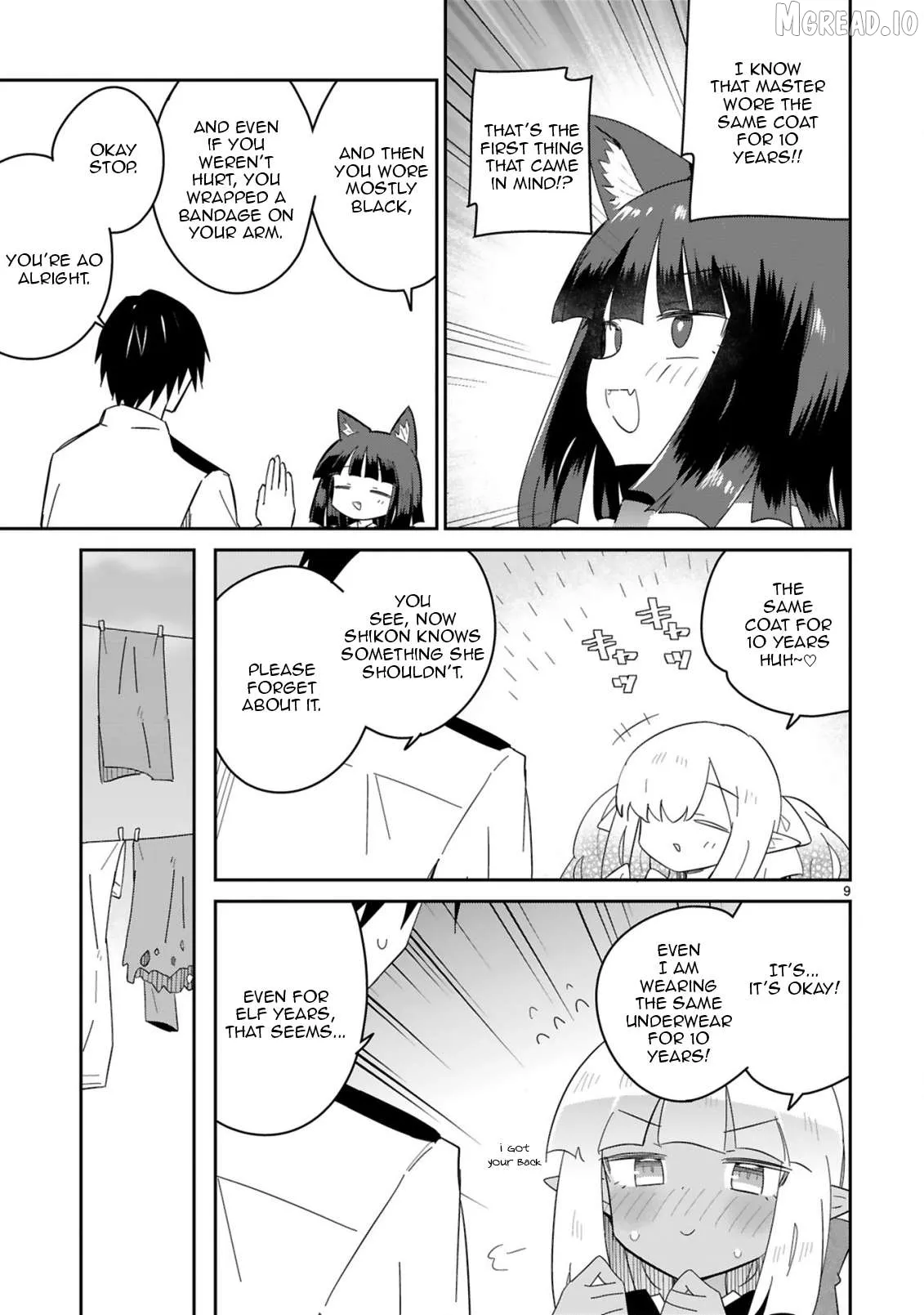 Isekai Elf Mura no Omawari-san Chapter 5 page 9 - 