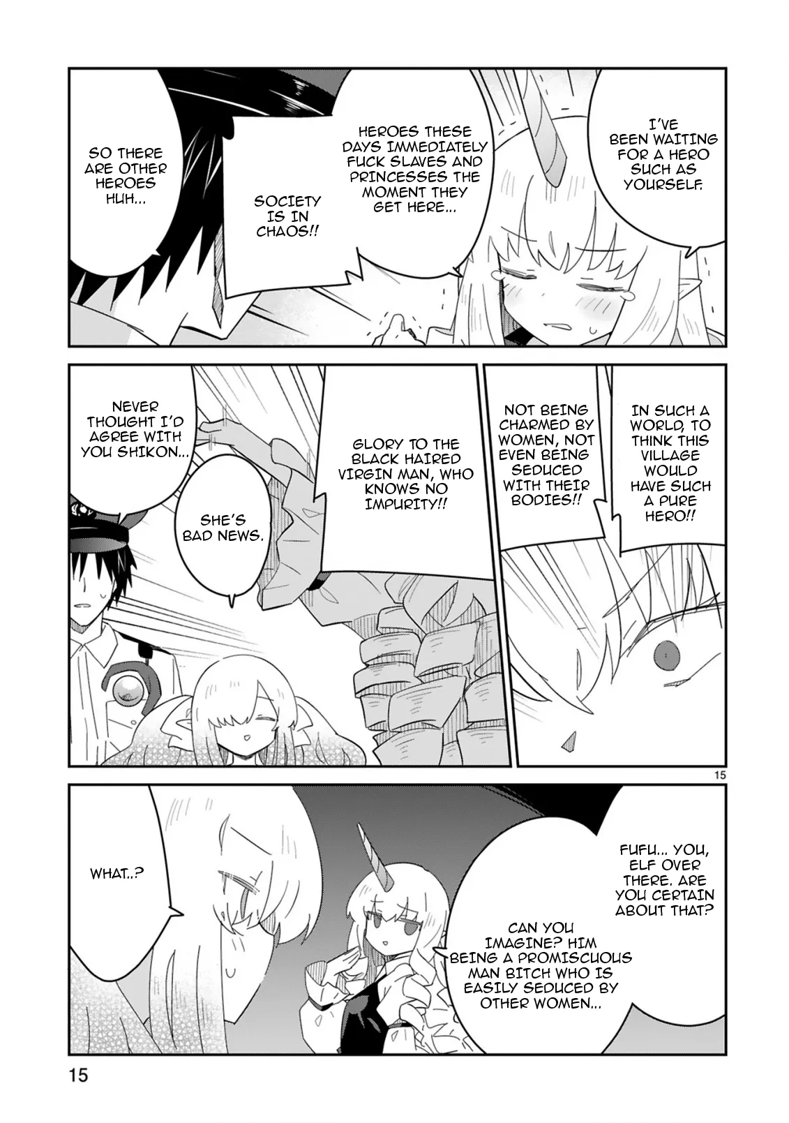 Isekai Elf Mura no Omawari-san Chapter 6 page 15 - 