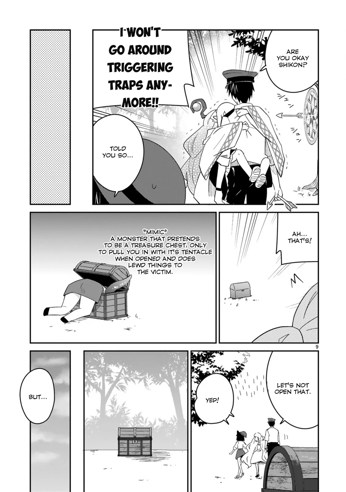 Isekai Elf Mura no Omawari-san Chapter 6 page 9 - 