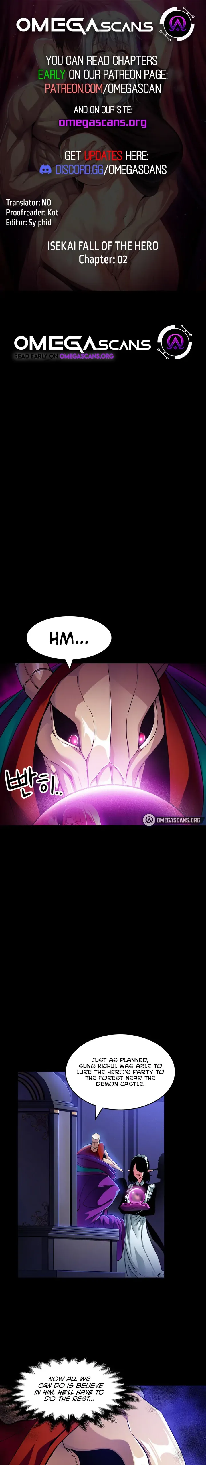 Isekai Fall of the Hero Chapter 2 page 1 - 