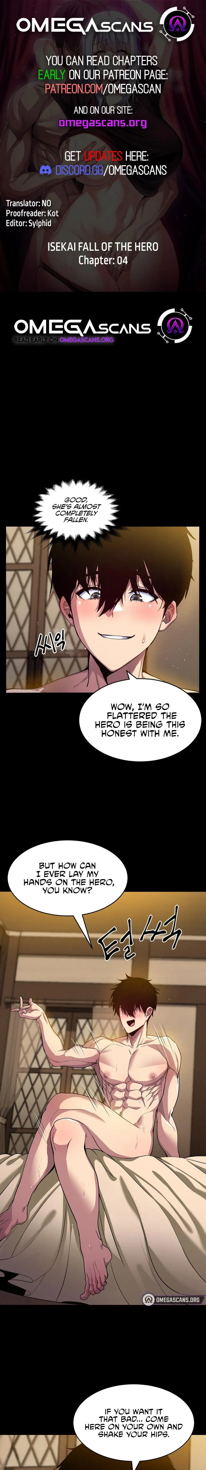 Isekai Fall of the Hero Chapter 4 page 1 - 