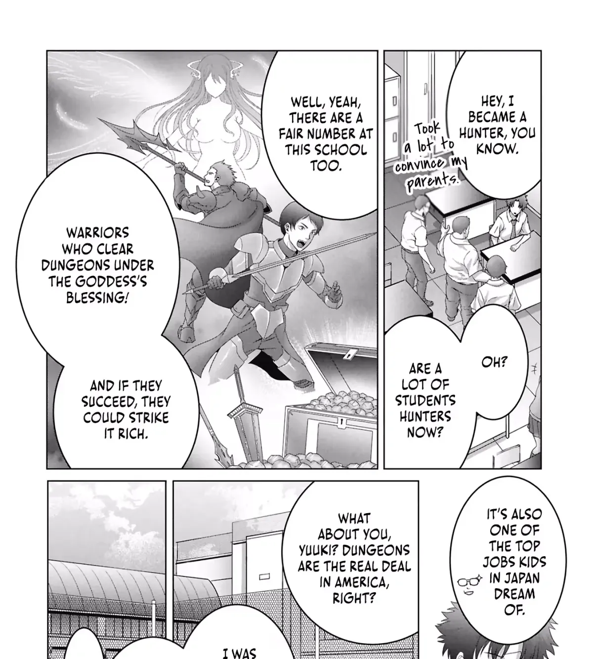 Isekai-gaeri no Moto Yuusha: Megami no Chikara de Mochikaetta Item de Gendai Dungeon o Solo Kouryaku Suru hazu ga Nazeka Party o Kumemasu Chapter 2 page 12 - 