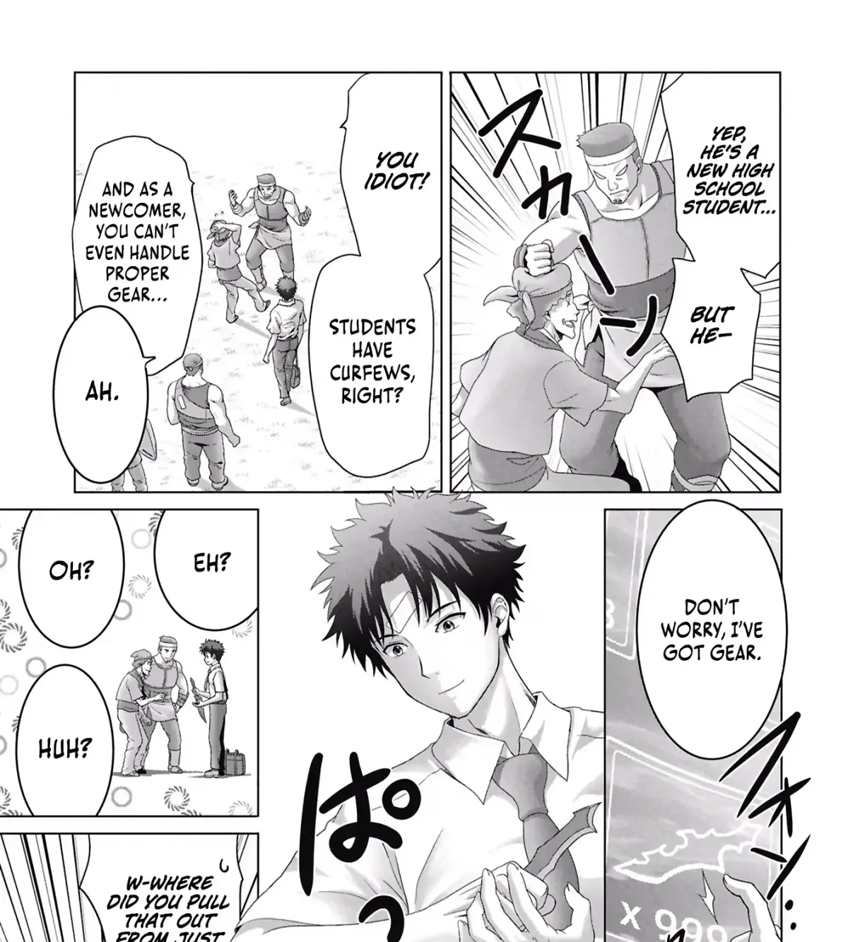 Isekai-gaeri no Moto Yuusha: Megami no Chikara de Mochikaetta Item de Gendai Dungeon o Solo Kouryaku Suru hazu ga Nazeka Party o Kumemasu Chapter 2 page 54 - 