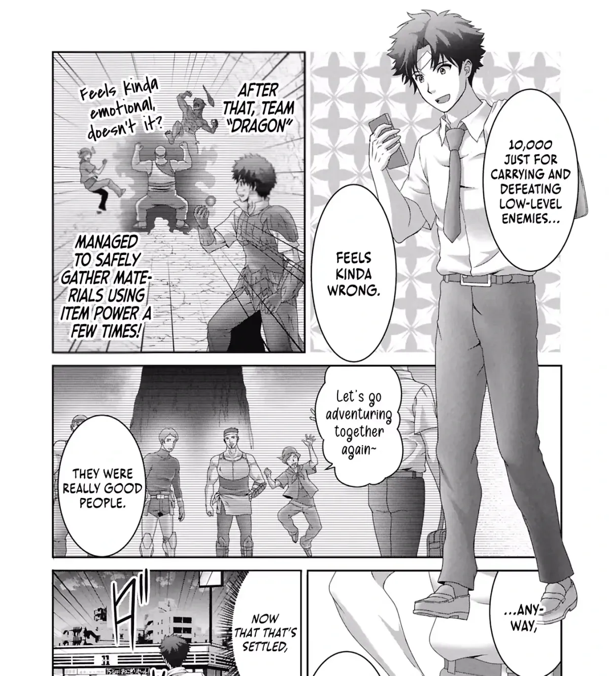 Isekai-gaeri no Moto Yuusha: Megami no Chikara de Mochikaetta Item de Gendai Dungeon o Solo Kouryaku Suru hazu ga Nazeka Party o Kumemasu Chapter 3 page 6 - 
