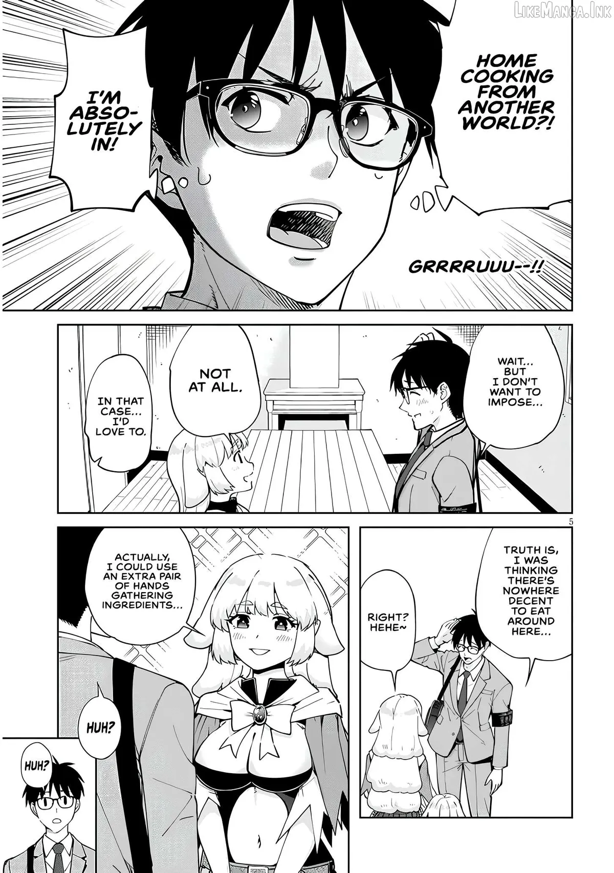 Isekai Gurumet Tsumamigui Chapter 2.1 page 5 - 