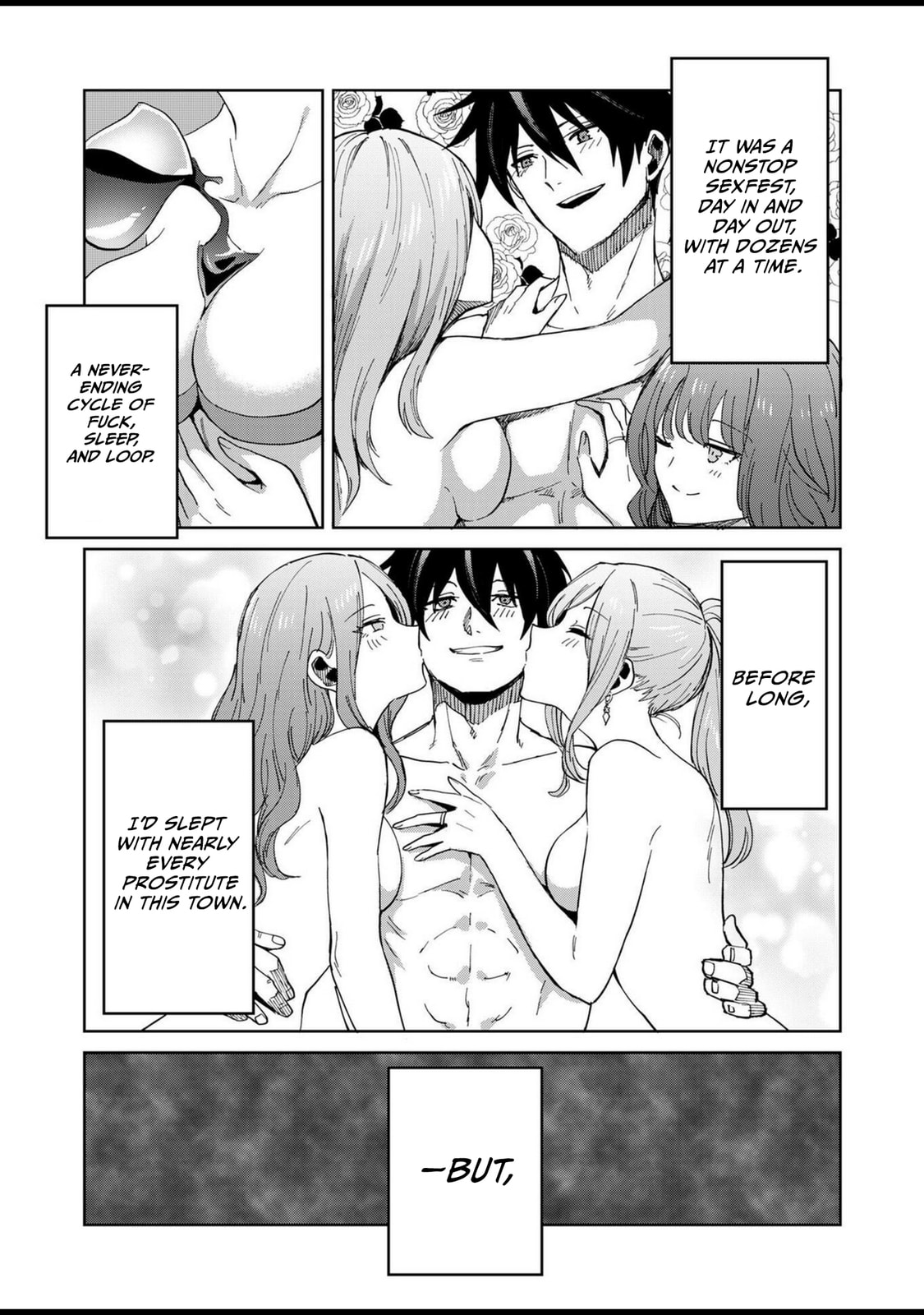 Isekai Harem Loop: Kurikaesareru 1-nichi kara Dasshutsu Suru Tame ni Dakimakurimasu Chapter 2 page 25 - 