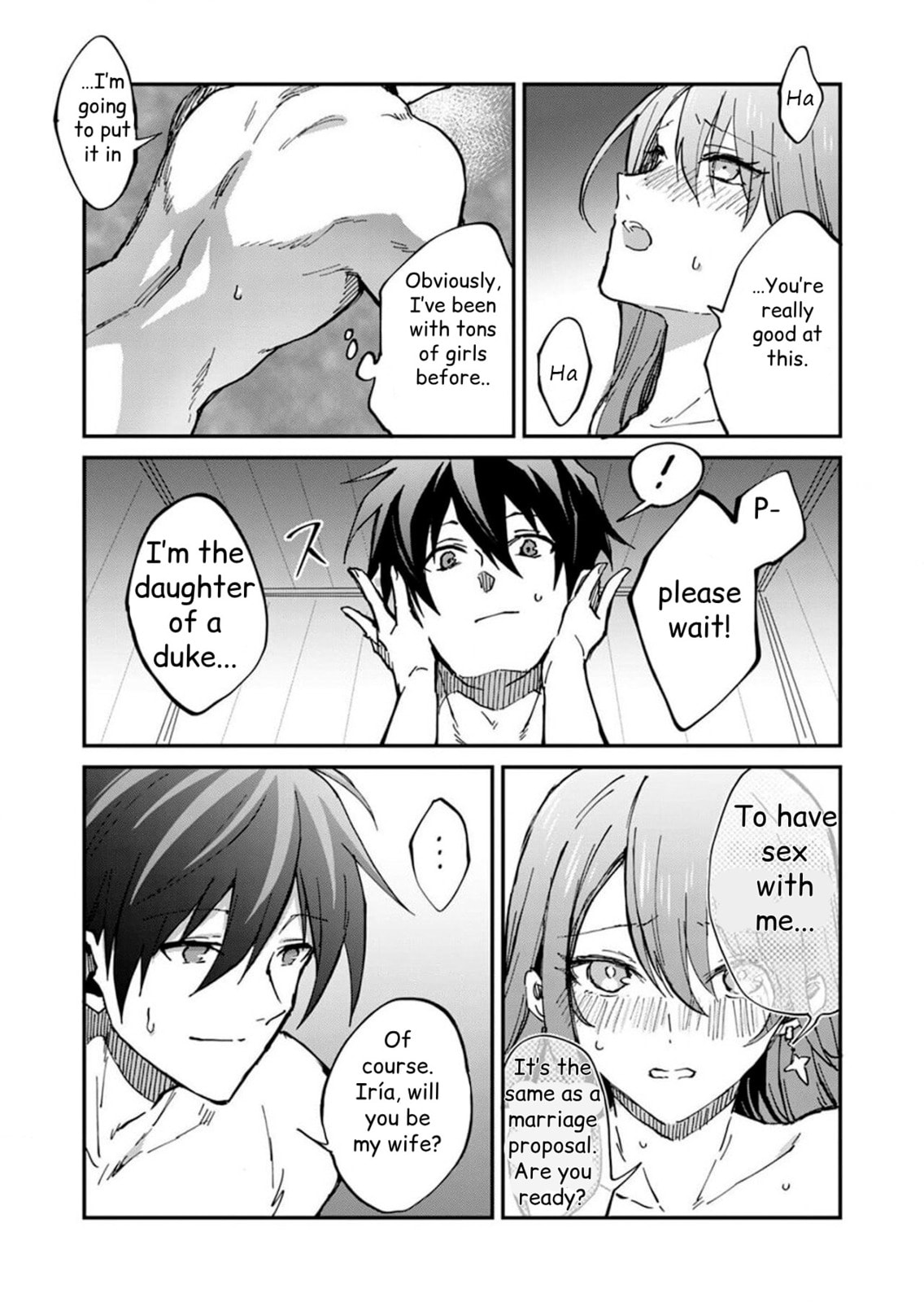 Isekai Harem Loop: Kurikaesareru 1-nichi kara Dasshutsu Suru Tame ni Dakimakurimasu Chapter 3 page 33 - 