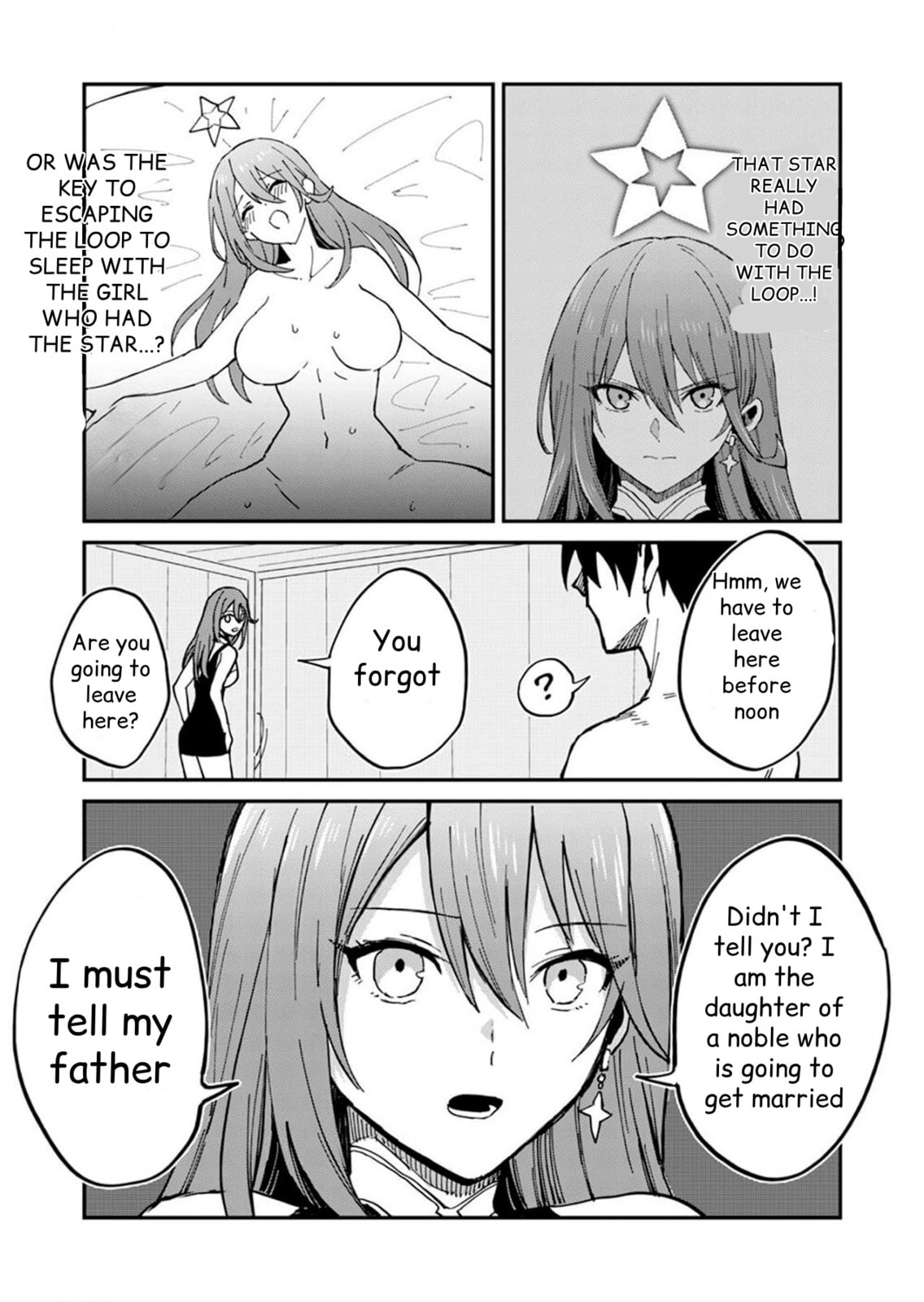 Isekai Harem Loop: Kurikaesareru 1-nichi kara Dasshutsu Suru Tame ni Dakimakurimasu Chapter 3 page 41 - 