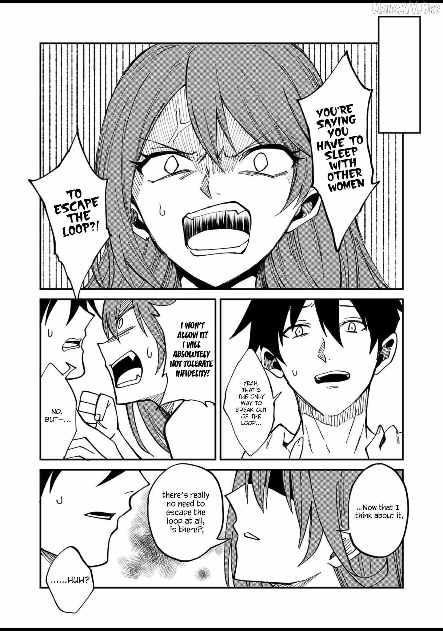 Isekai Harem Loop: Kurikaesareru 1-nichi kara Dasshutsu Suru Tame ni Dakimakurimasu Chapter 5 page 4 - 