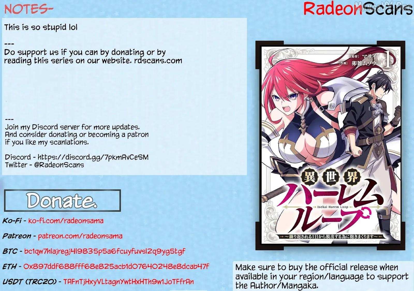 Isekai Harem Loop: Kurikaesareru 1-nichi kara Dasshutsu Suru Tame ni Dakimakurimasu Chapter 8 page 31 - 
