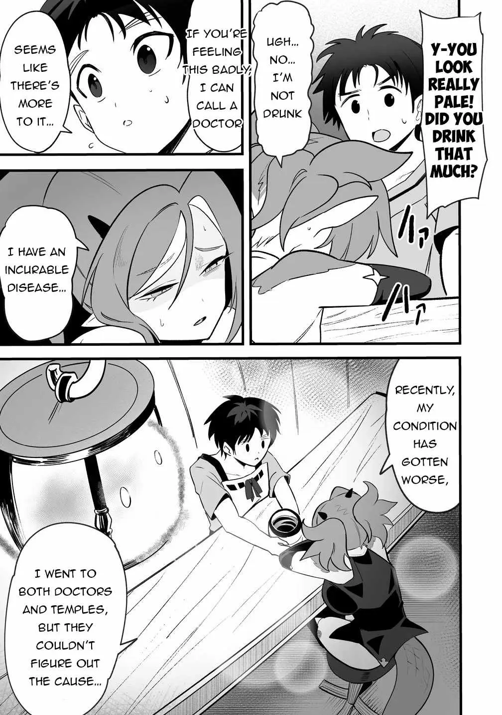 Isekai Harem Massage Kami no Shiatsu de Nayameru Monster Musume-tachi o Momihogusu! Chapter 1 page 14 - 