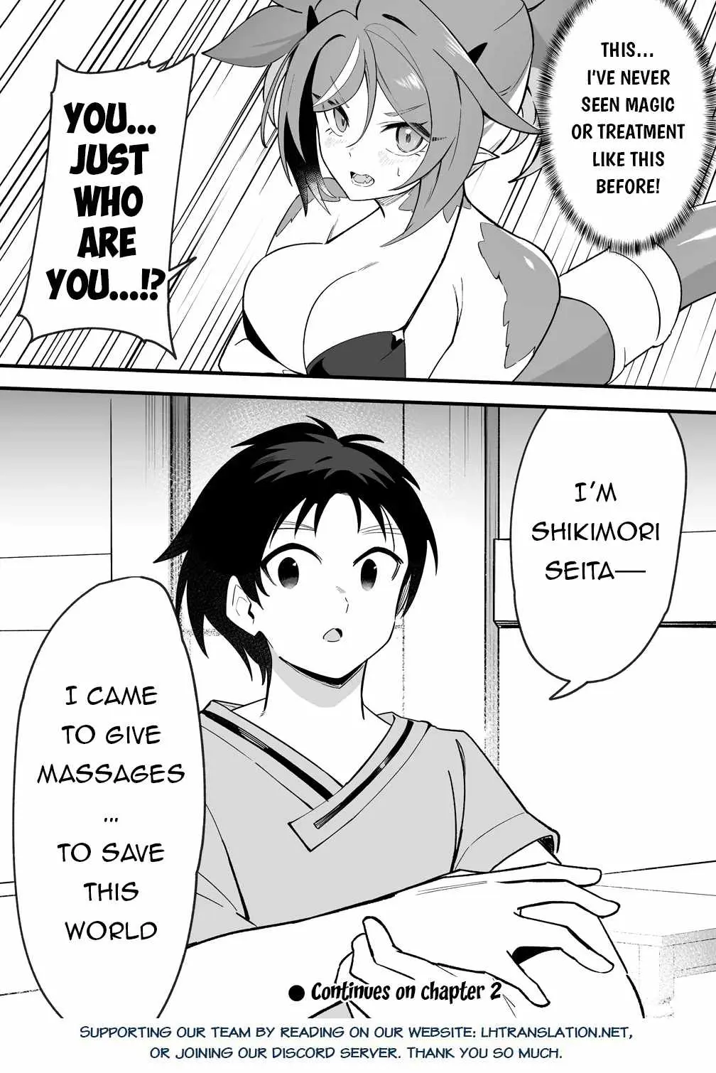 Isekai Harem Massage Kami no Shiatsu de Nayameru Monster Musume-tachi o Momihogusu! Chapter 1 page 29 - 