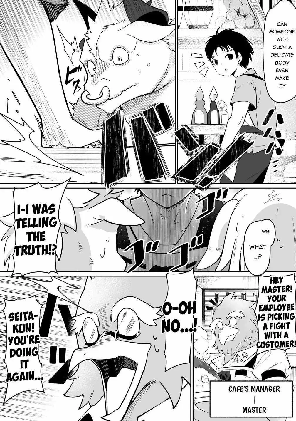 Isekai Harem Massage Kami no Shiatsu de Nayameru Monster Musume-tachi o Momihogusu! Chapter 1 page 5 - 