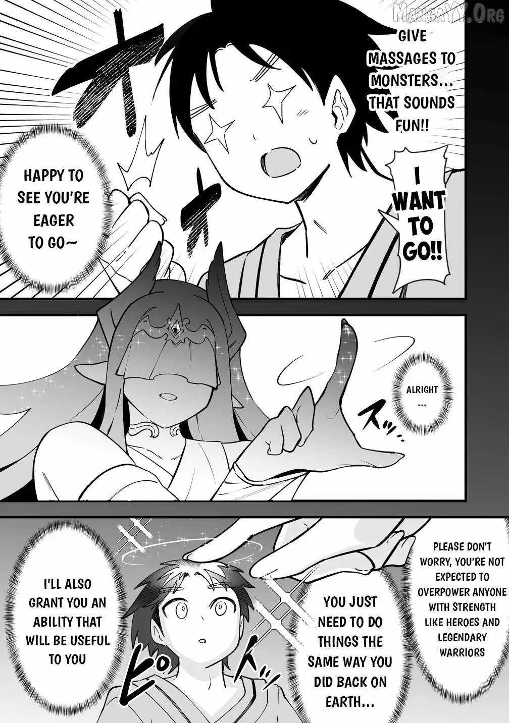 Isekai Harem Massage Kami no Shiatsu de Nayameru Monster Musume-tachi o Momihogusu! Chapter 2 page 12 - 