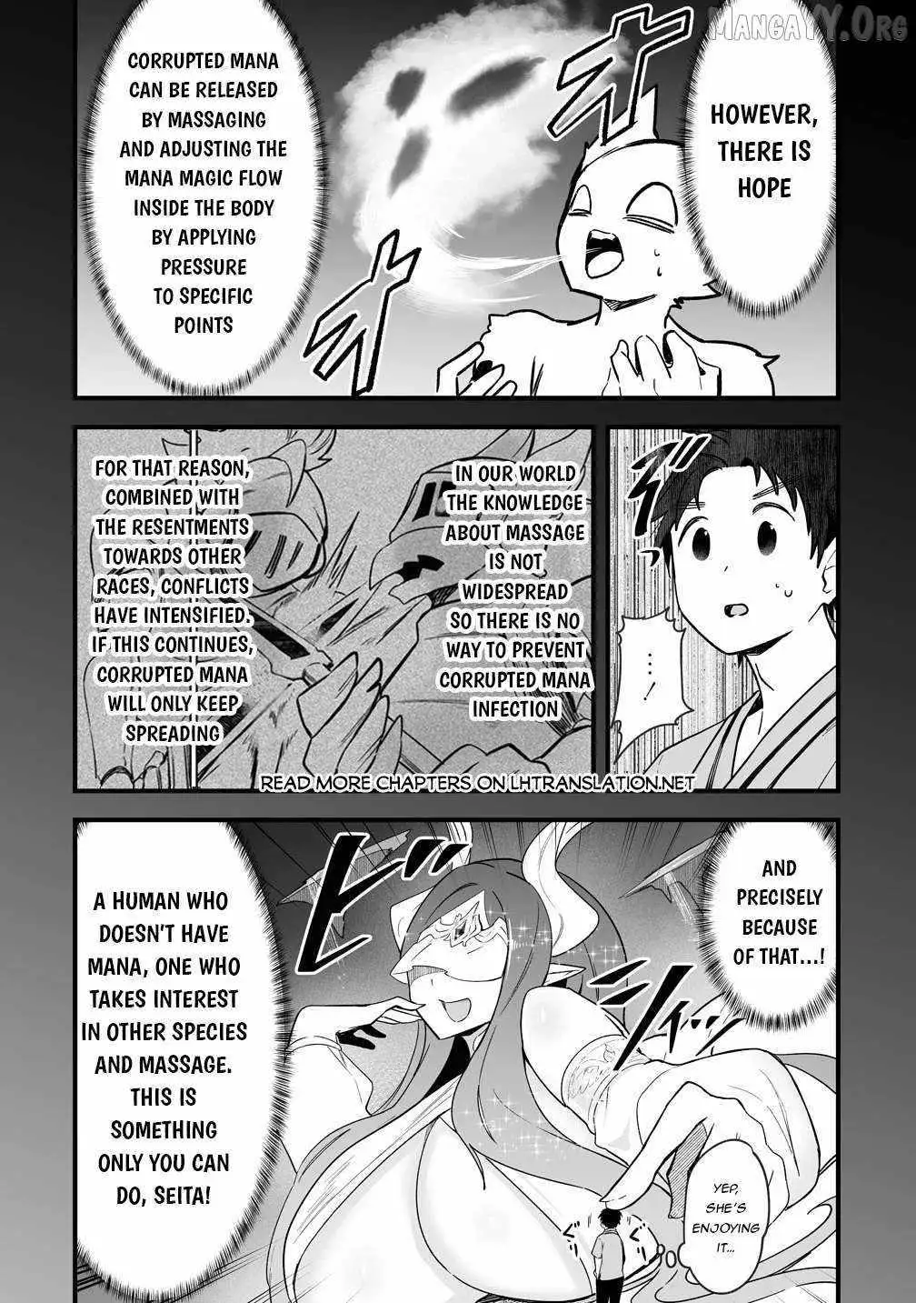 Isekai Harem Massage Kami no Shiatsu de Nayameru Monster Musume-tachi o Momihogusu! Chapter 2 page 20 - 