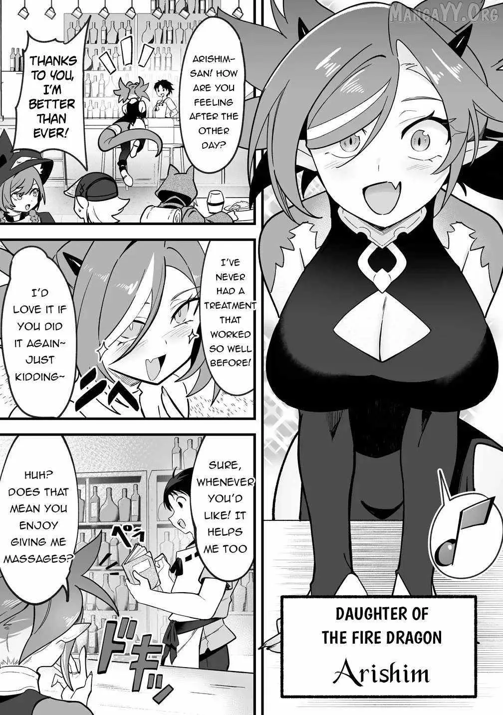 Isekai Harem Massage Kami no Shiatsu de Nayameru Monster Musume-tachi o Momihogusu! Chapter 2 page 3 - 