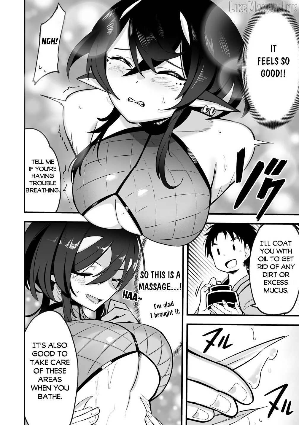 Isekai Harem Massage Kami no Shiatsu de Nayameru Monster Musume-tachi o Momihogusu! Chapter 3 page 15 - 