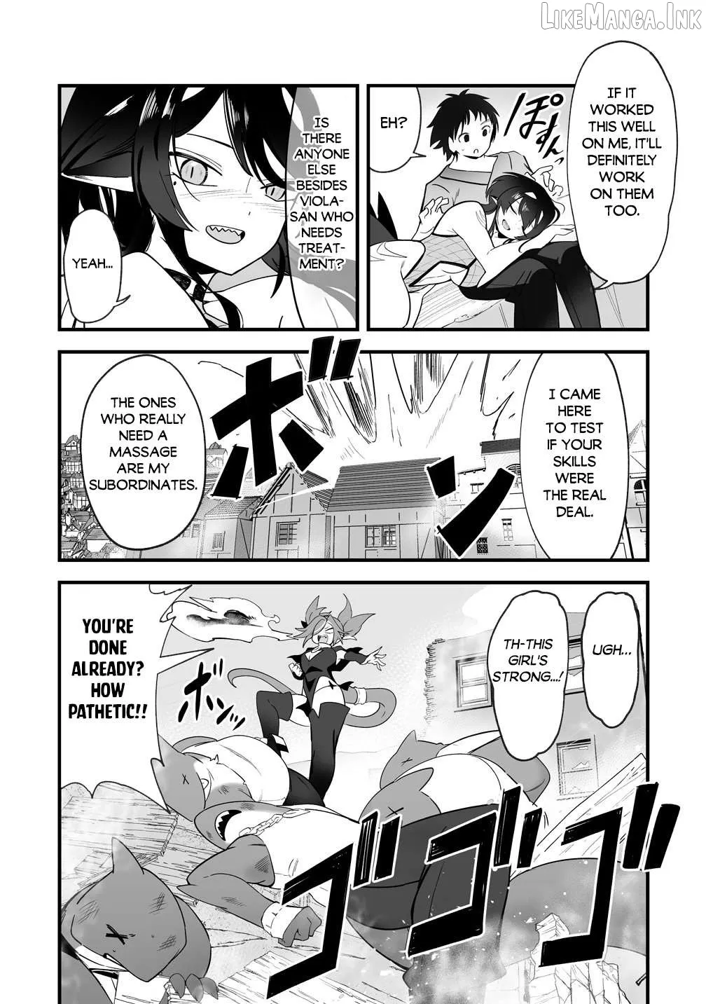 Isekai Harem Massage Kami no Shiatsu de Nayameru Monster Musume-tachi o Momihogusu! Chapter 3 page 24 - 