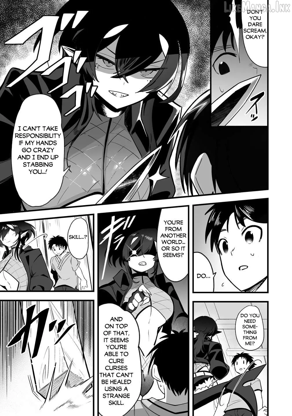 Isekai Harem Massage Kami no Shiatsu de Nayameru Monster Musume-tachi o Momihogusu! Chapter 3 page 8 - 
