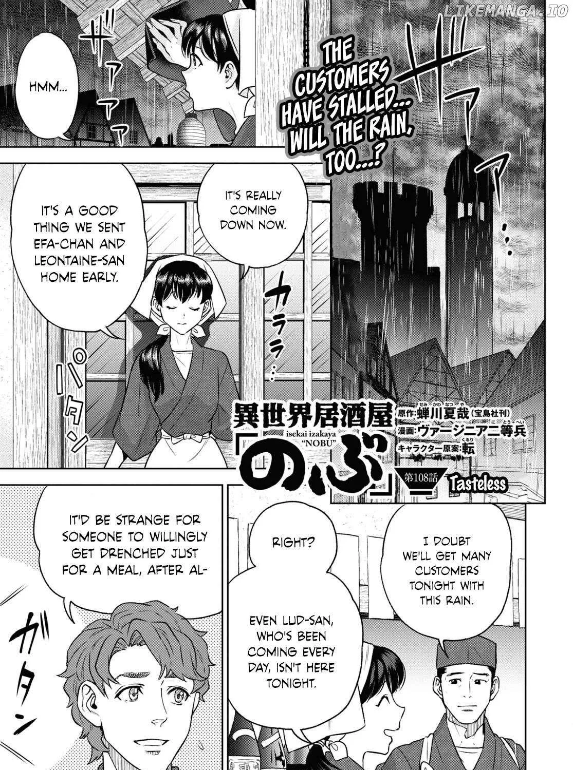 Isekai Izakaya “Nobu” Chapter 108 page 1 - 