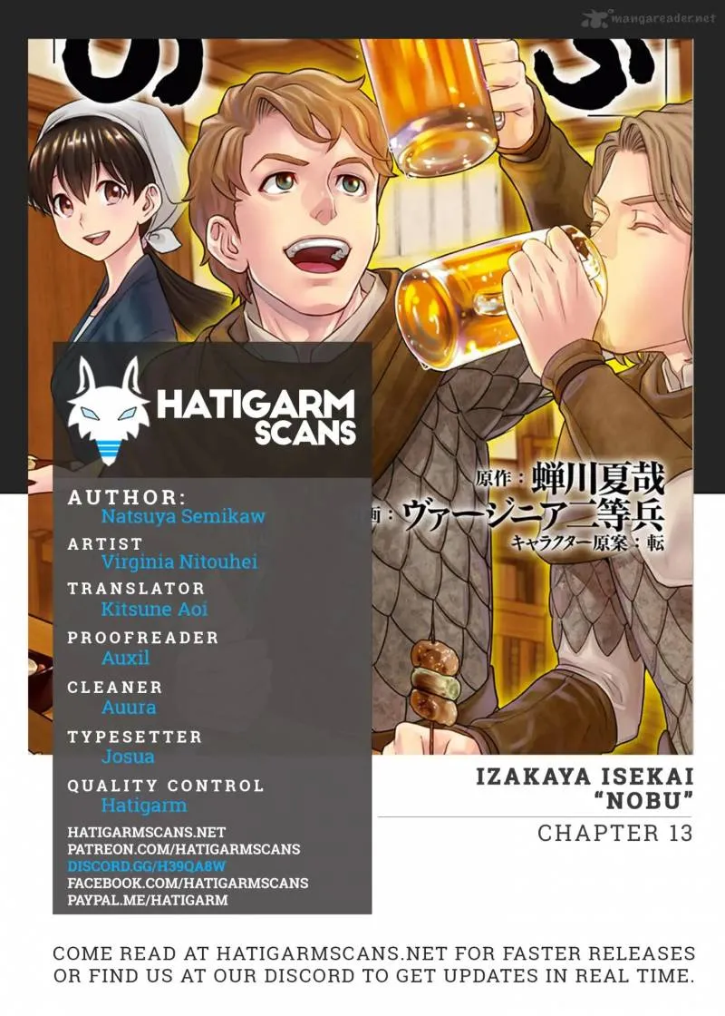 Isekai Izakaya “Nobu” Chapter 27.2 page 1 - 