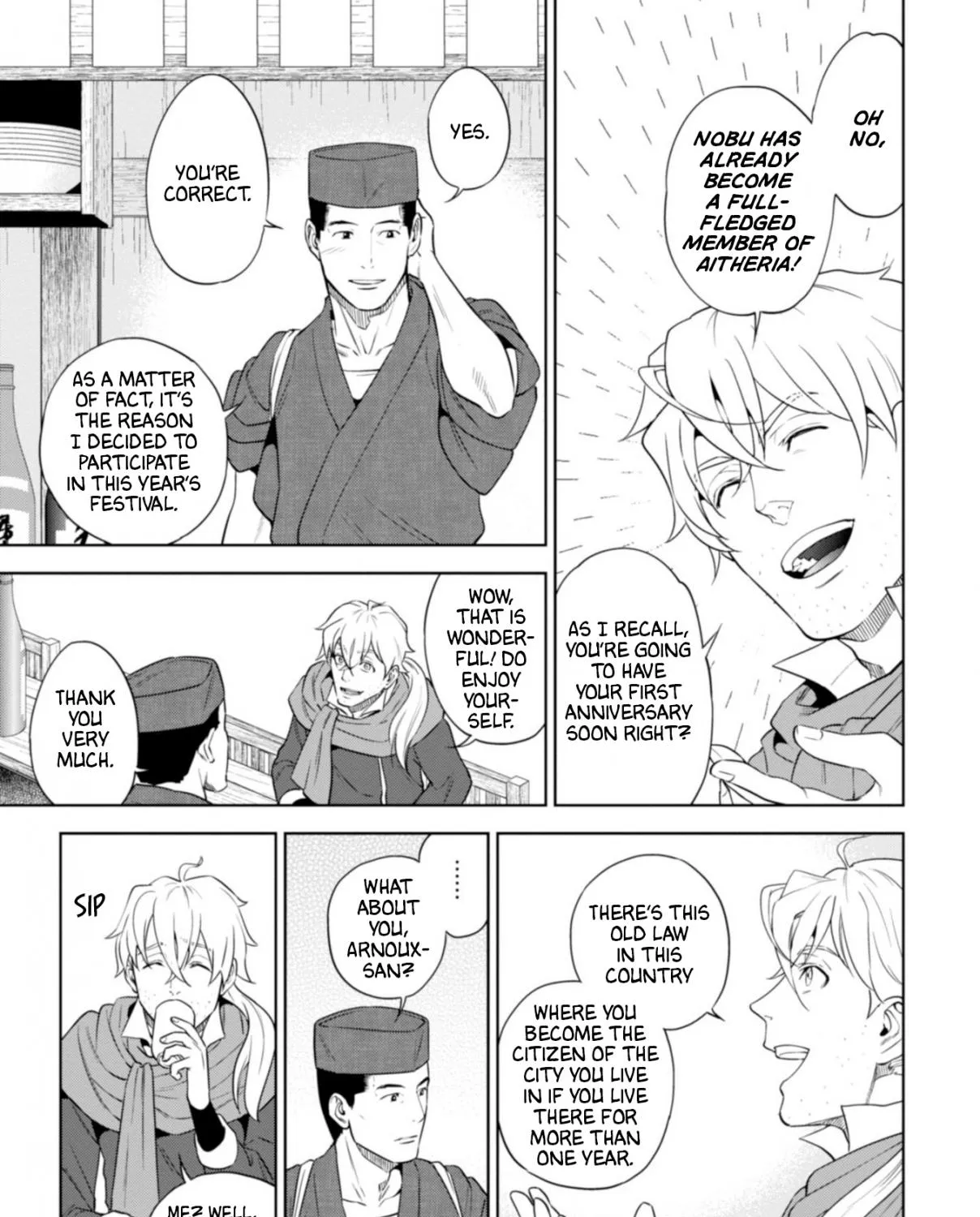 Isekai Izakaya “Nobu” Chapter 28.7 page 7 - 