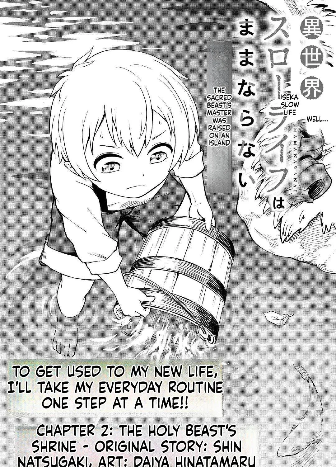 Isekai ja Slow Life wa Mamanaranai: Hijirijuu no Shujin wa Shima Sodachi Chapter 2 page 2 - 