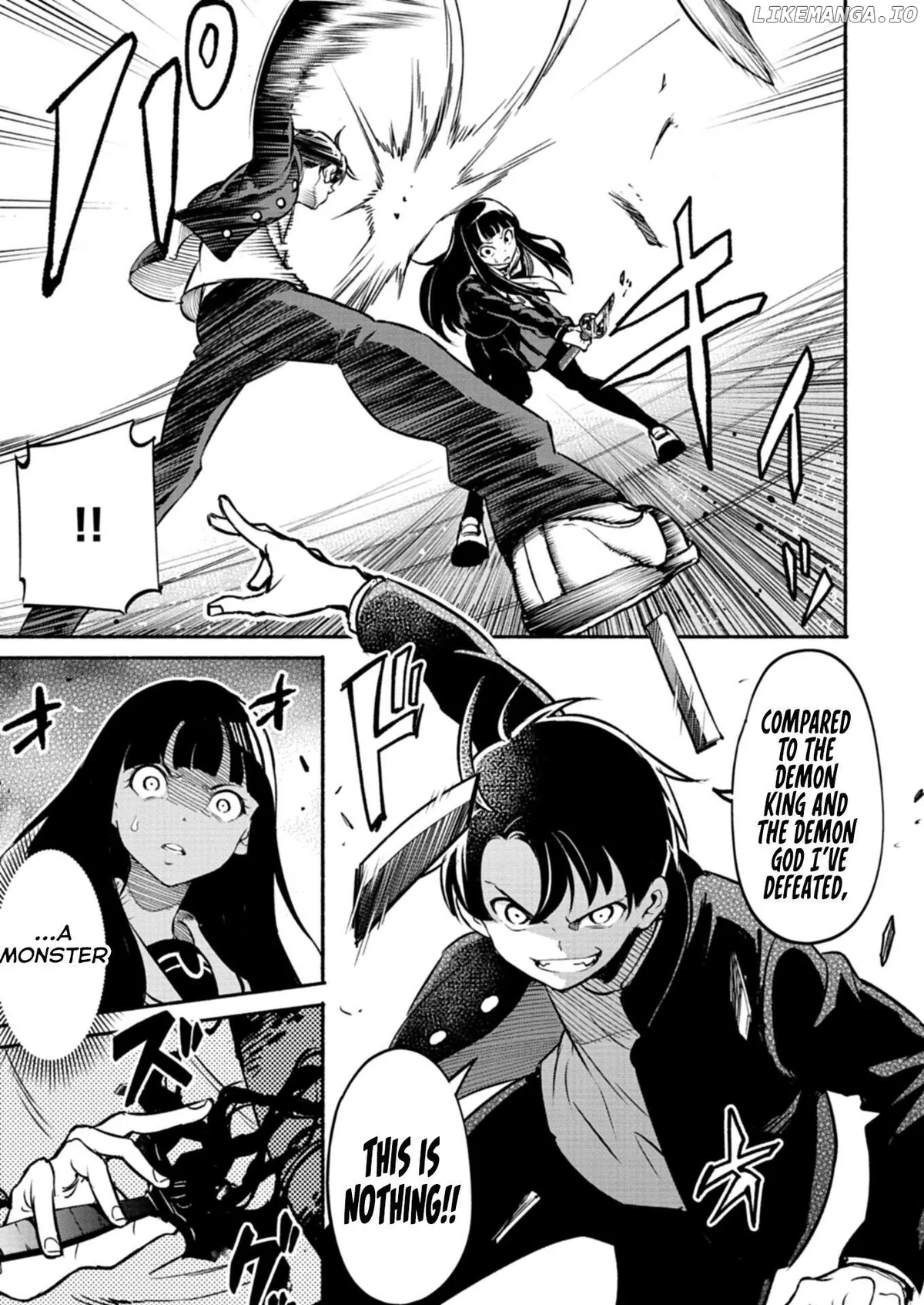 Isekai kara kikan shitara chikyuu mo kanari fantajiu deshita. Ato, makeheroin-domo kocchi minna. Chapter 1 page 45 - 