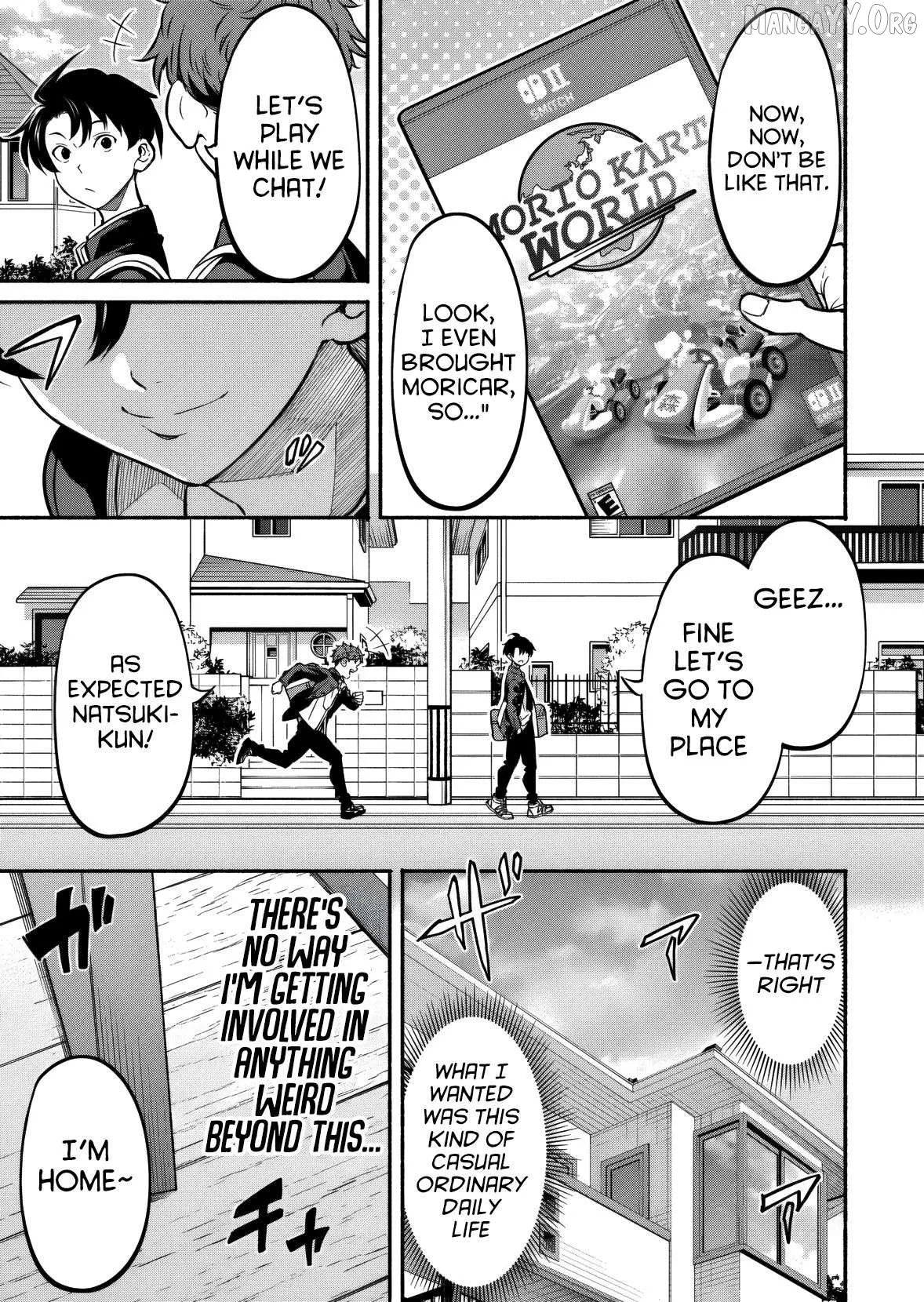 Isekai kara kikan shitara chikyuu mo kanari fantajiu deshita. Ato, makeheroin-domo kocchi minna. Chapter 10 page 10 - 