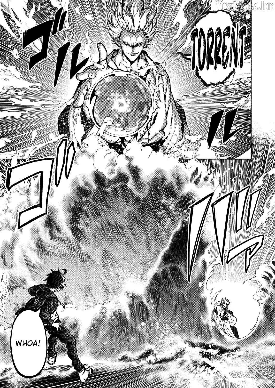 Isekai kara kikan shitara chikyuu mo kanari fantajiu deshita. Ato, makeheroin-domo kocchi minna. Chapter 12 page 20 - 