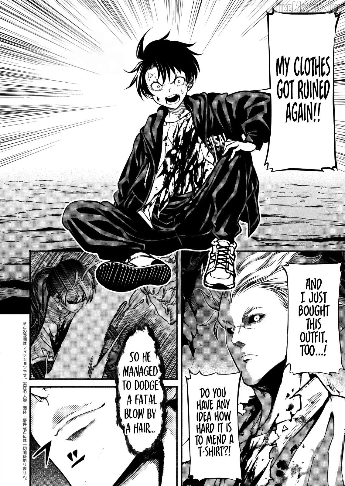Isekai kara kikan shitara chikyuu mo kanari fantajiu deshita. Ato, makeheroin-domo kocchi minna. Chapter 13 page 3 - 