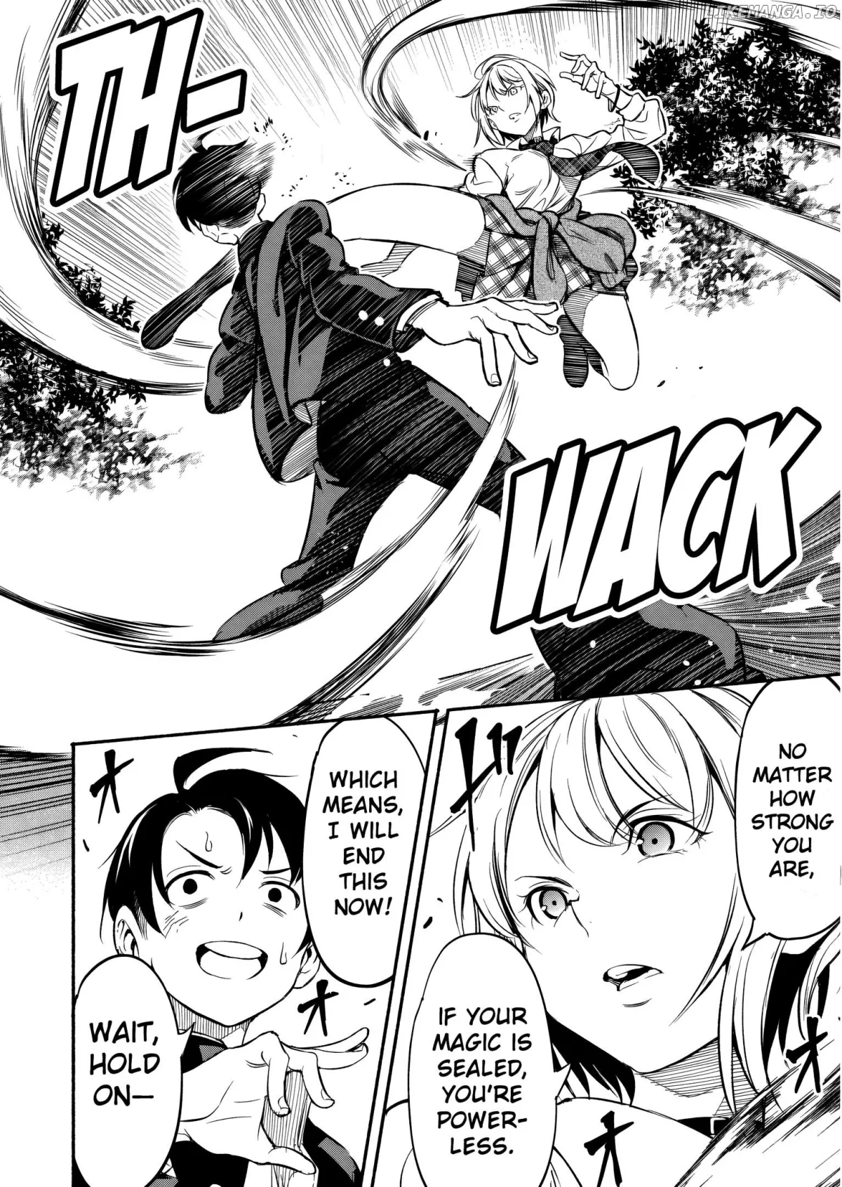 Isekai kara kikan shitara chikyuu mo kanari fantajiu deshita. Ato, makeheroin-domo kocchi minna. Chapter 2.2 page 12 - 