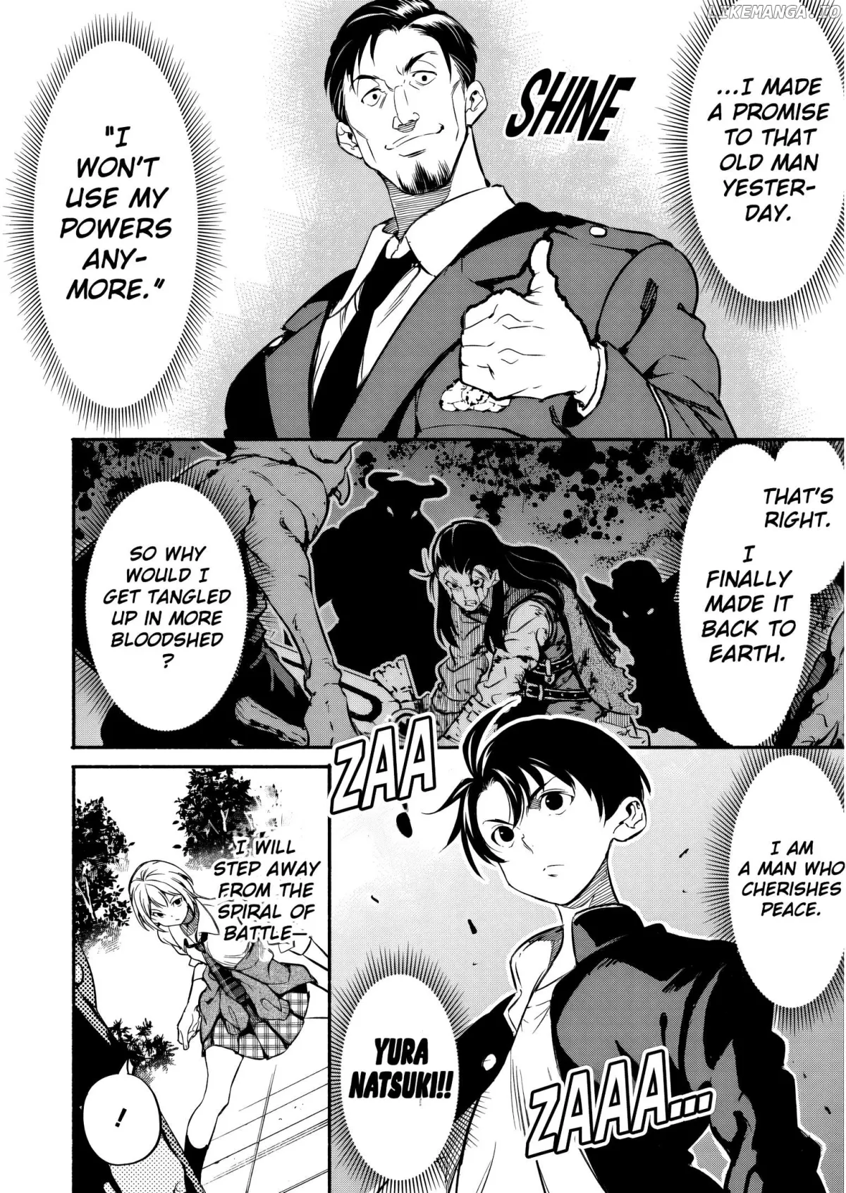 Isekai kara kikan shitara chikyuu mo kanari fantajiu deshita. Ato, makeheroin-domo kocchi minna. Chapter 2.2 page 10 - 